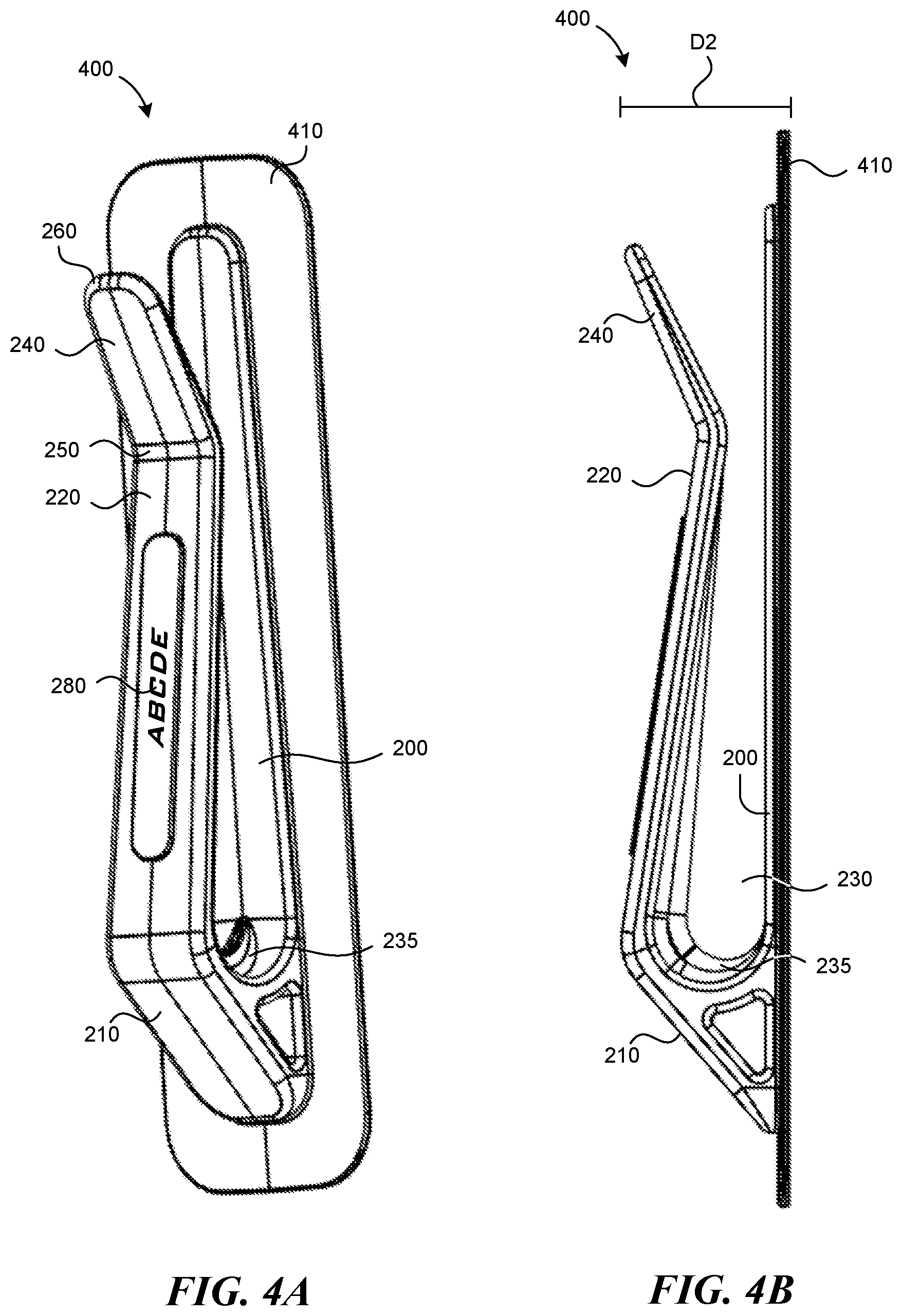 Patent US11793286 Figure 5 – Gear hooks for sports bags