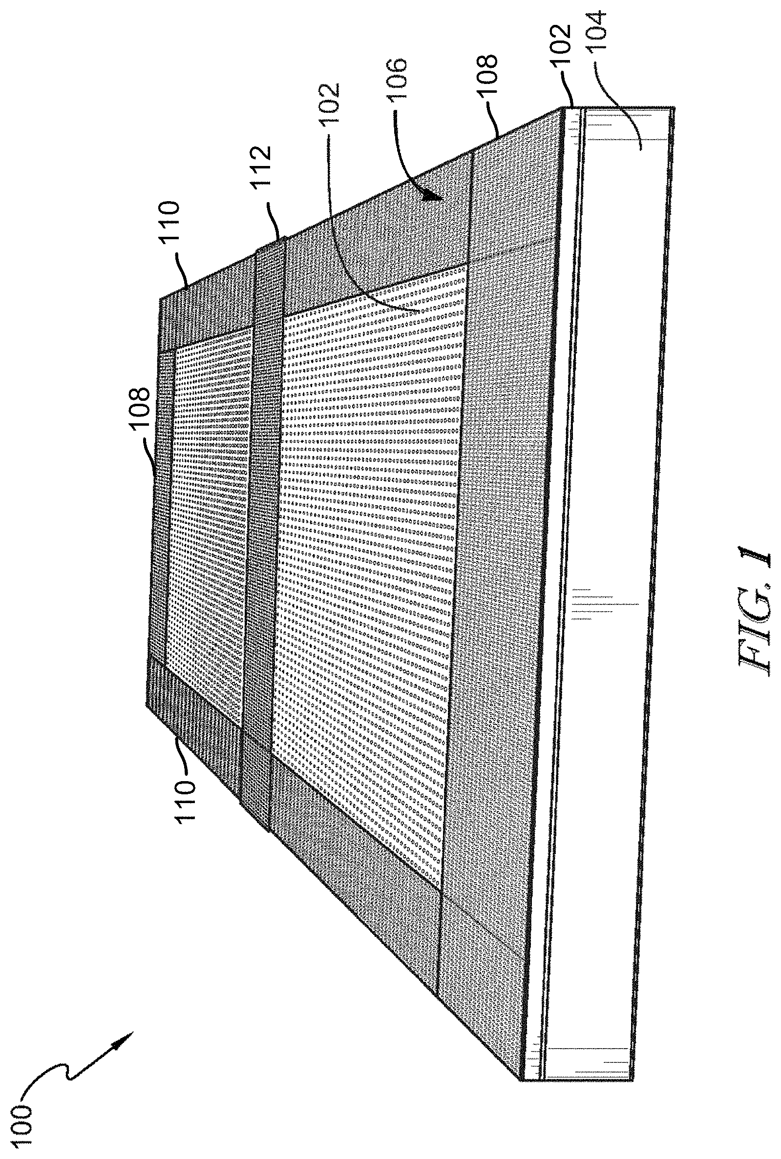 Patent US11793324 — Mattress assembly — Figure 1