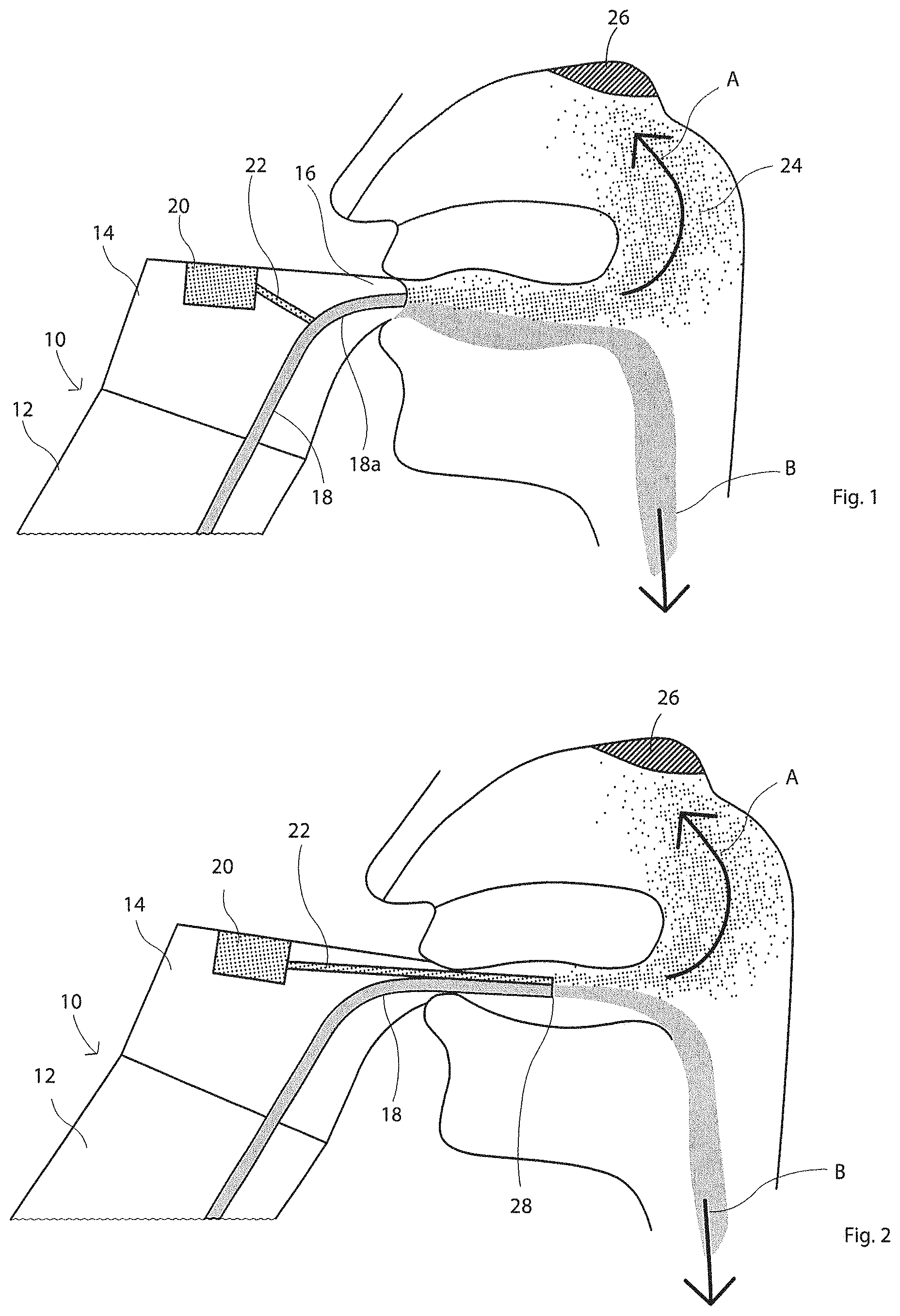Patent US11793336 — Drinking device — Figure 1