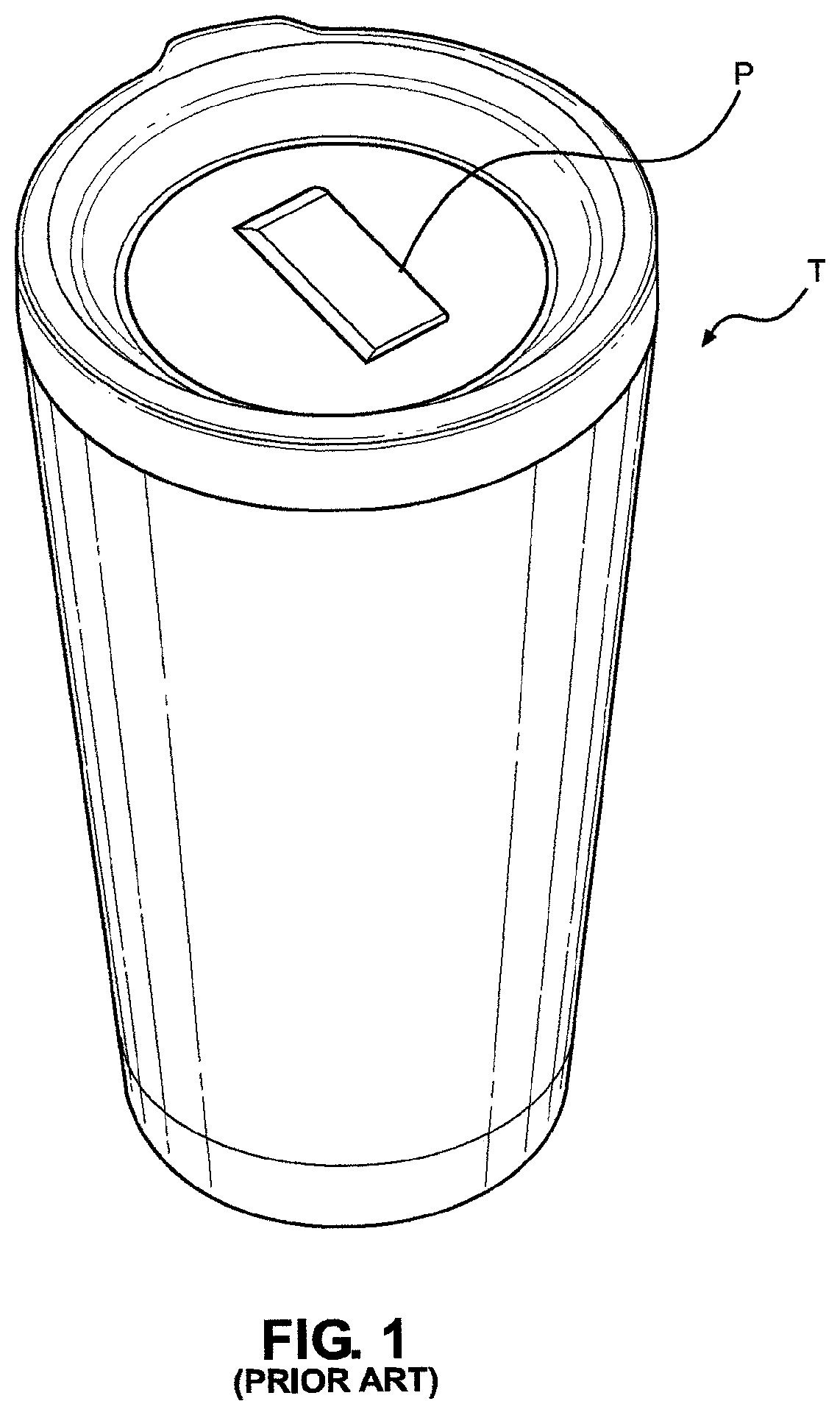 Patent US11793338 — Beverage container holder assembly — Figure 1