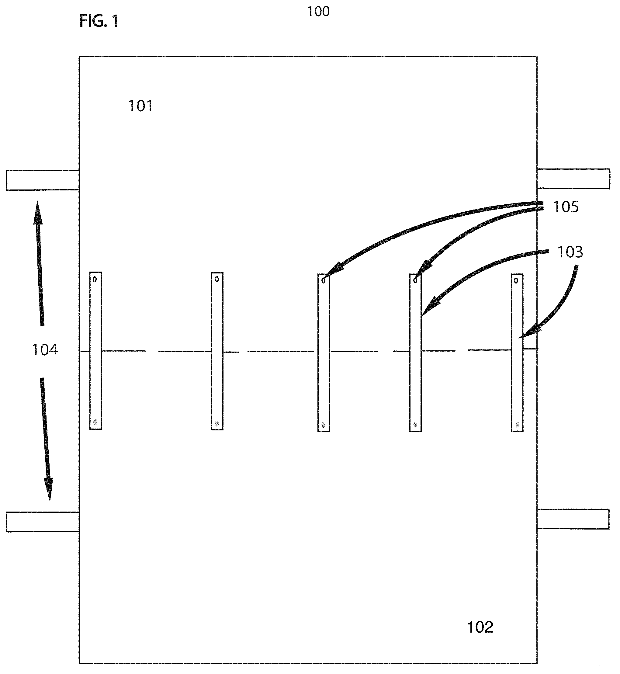 Patent US11793339 Figure 1 – Garment rack cover