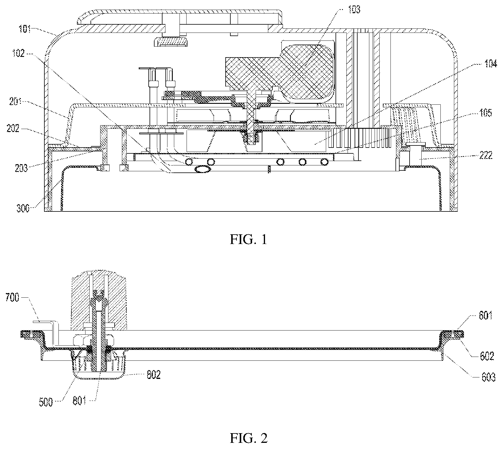 Patent US11793345 — Multifunctional cooker — Figure 1