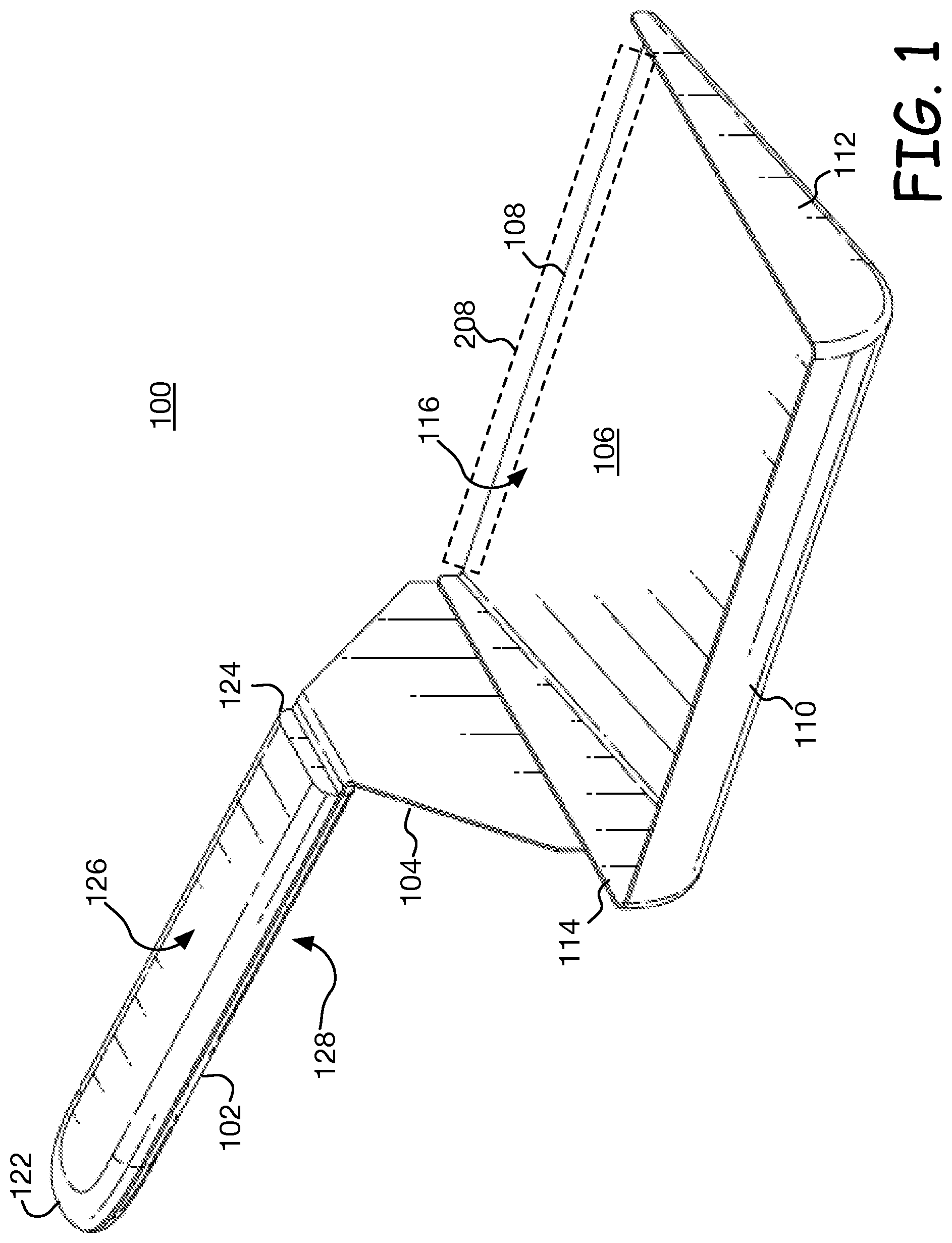 Patent US11793359 — Scoop-spatula — Figure 1