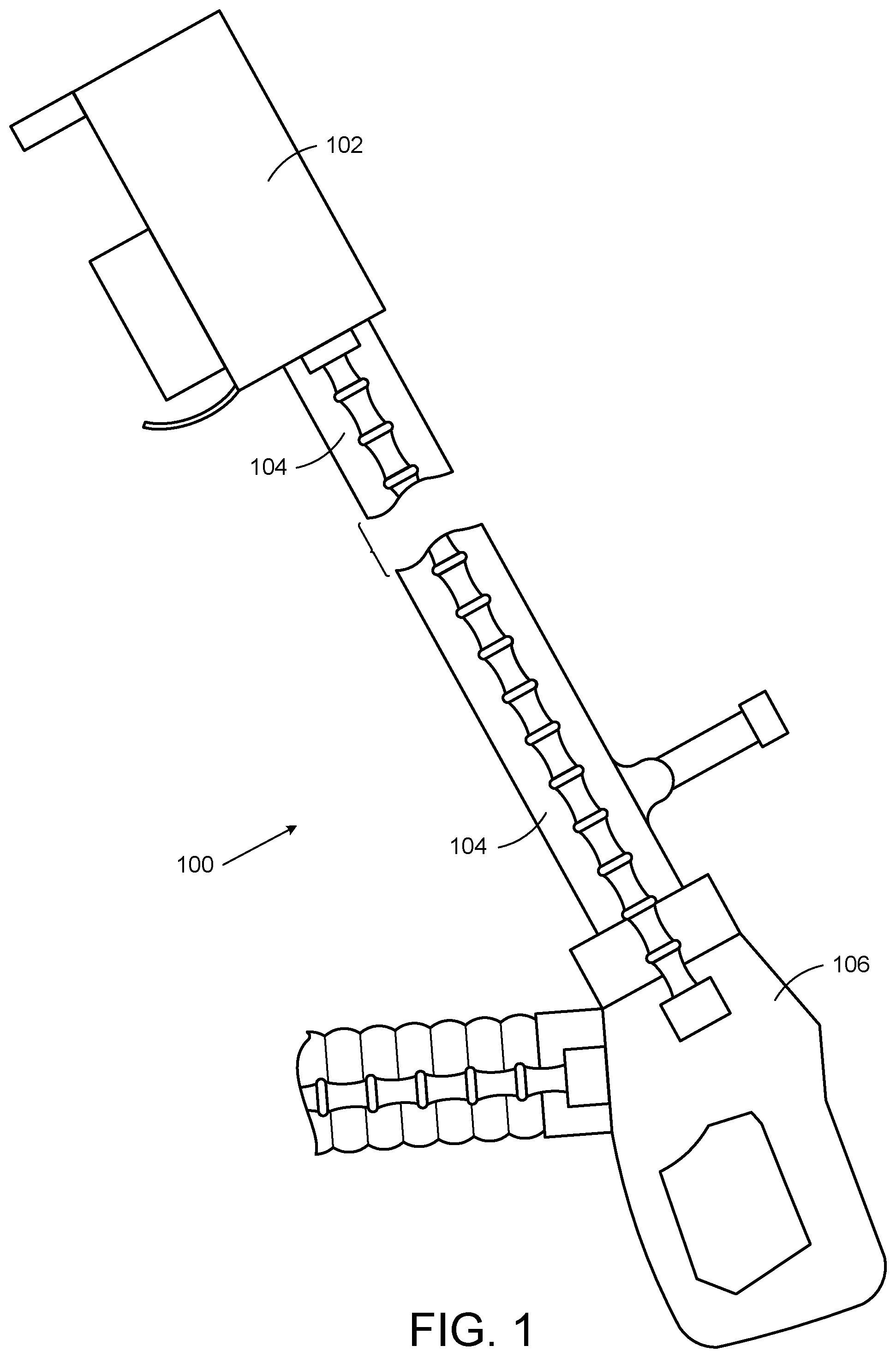 Patent US11793383 — Awning cleaning tool — Figure 1