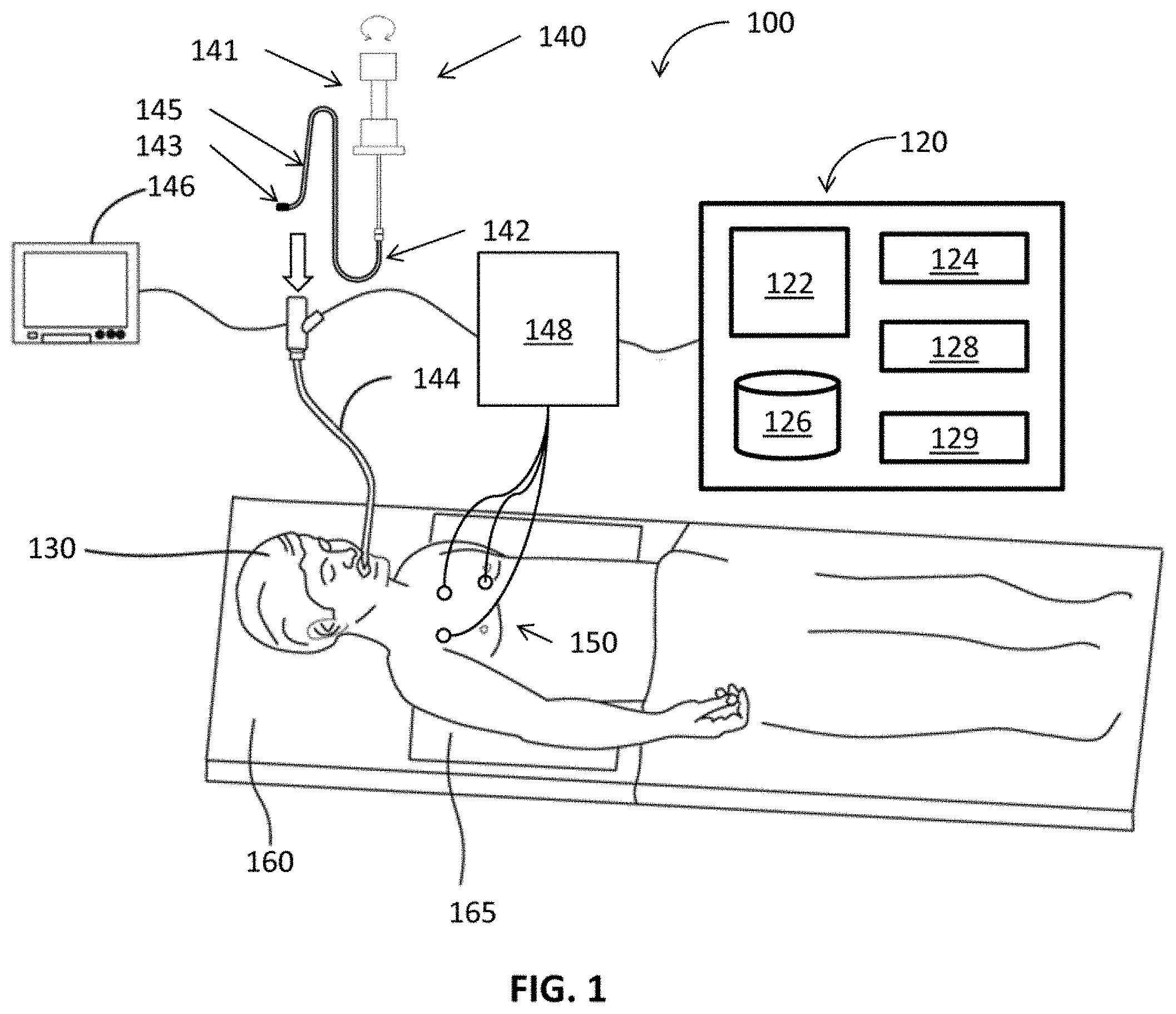 Patent US11793389 — Intelligent display — Figure 1