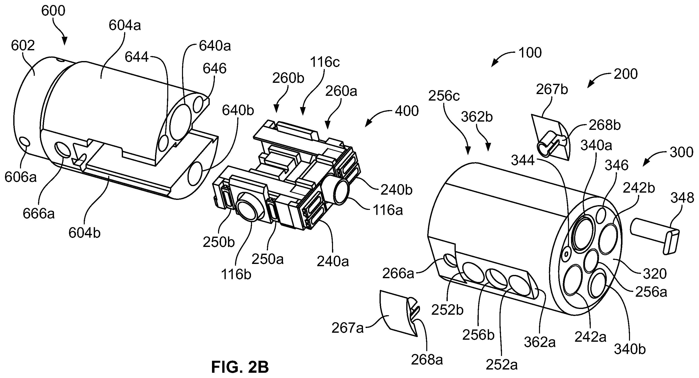 Patent US11793393 Figure 7 – Manifold for a multiple viewing elements endoscope