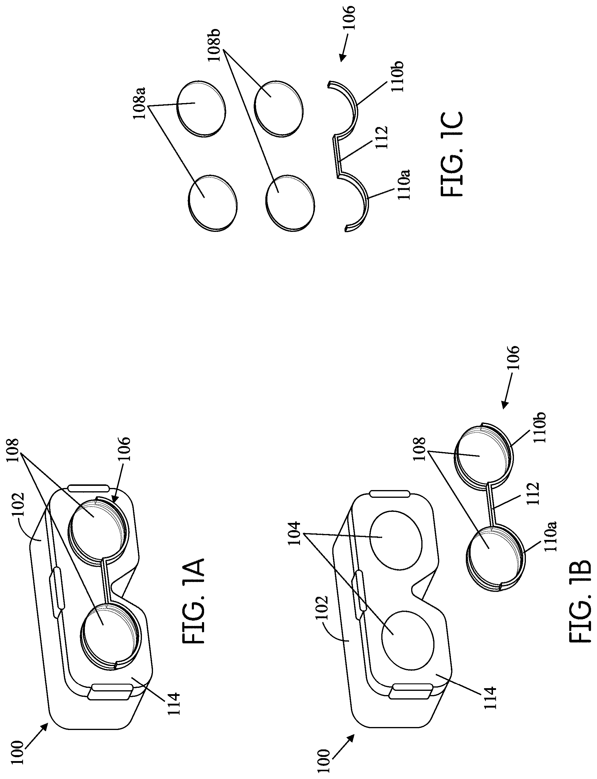 Patent US11793403 — Apparatus, systems, and methods for vision assessment and treatment — Figure 1