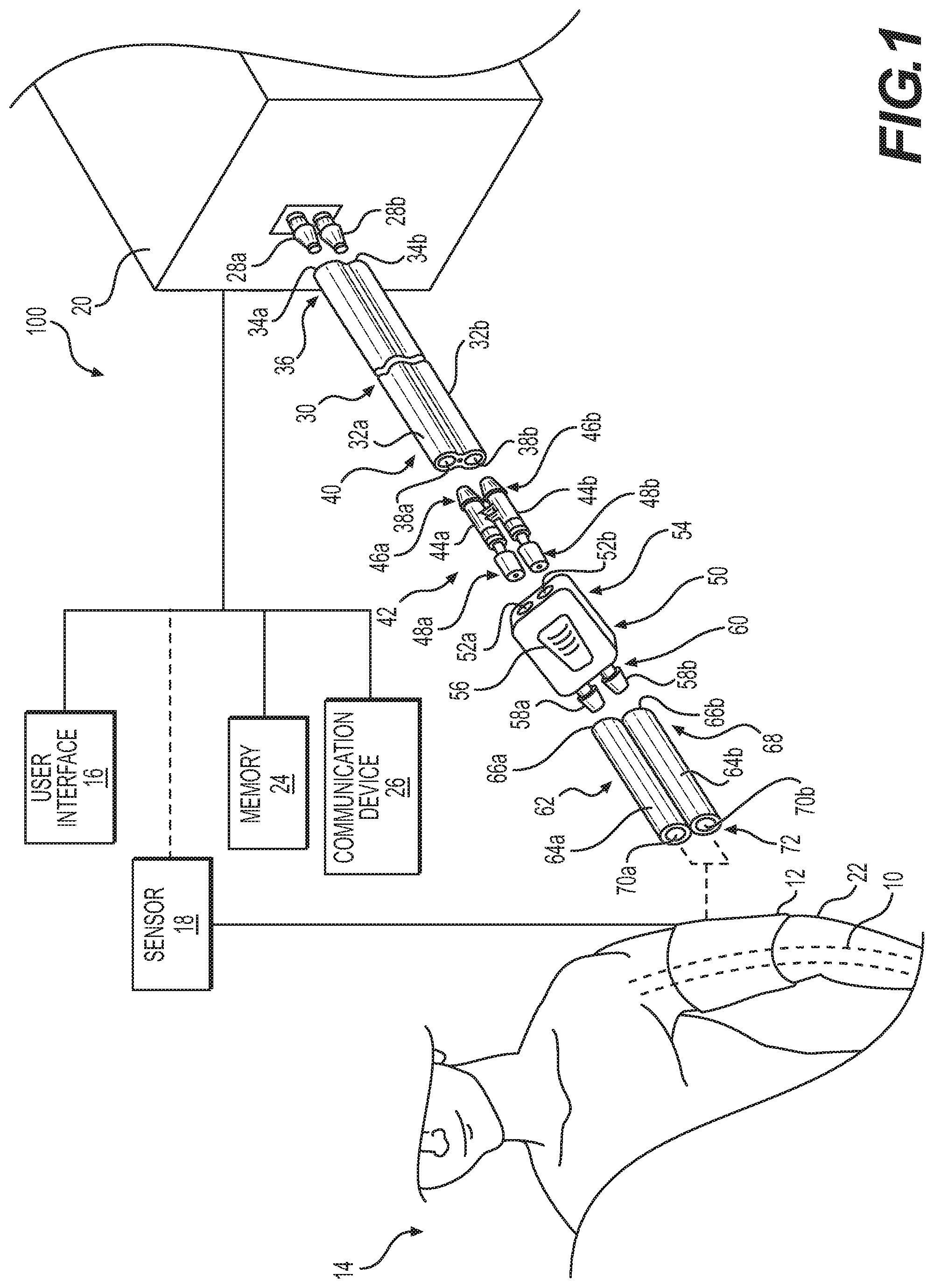 Patent US11793412 — Connector for medical equipment — Figure 1