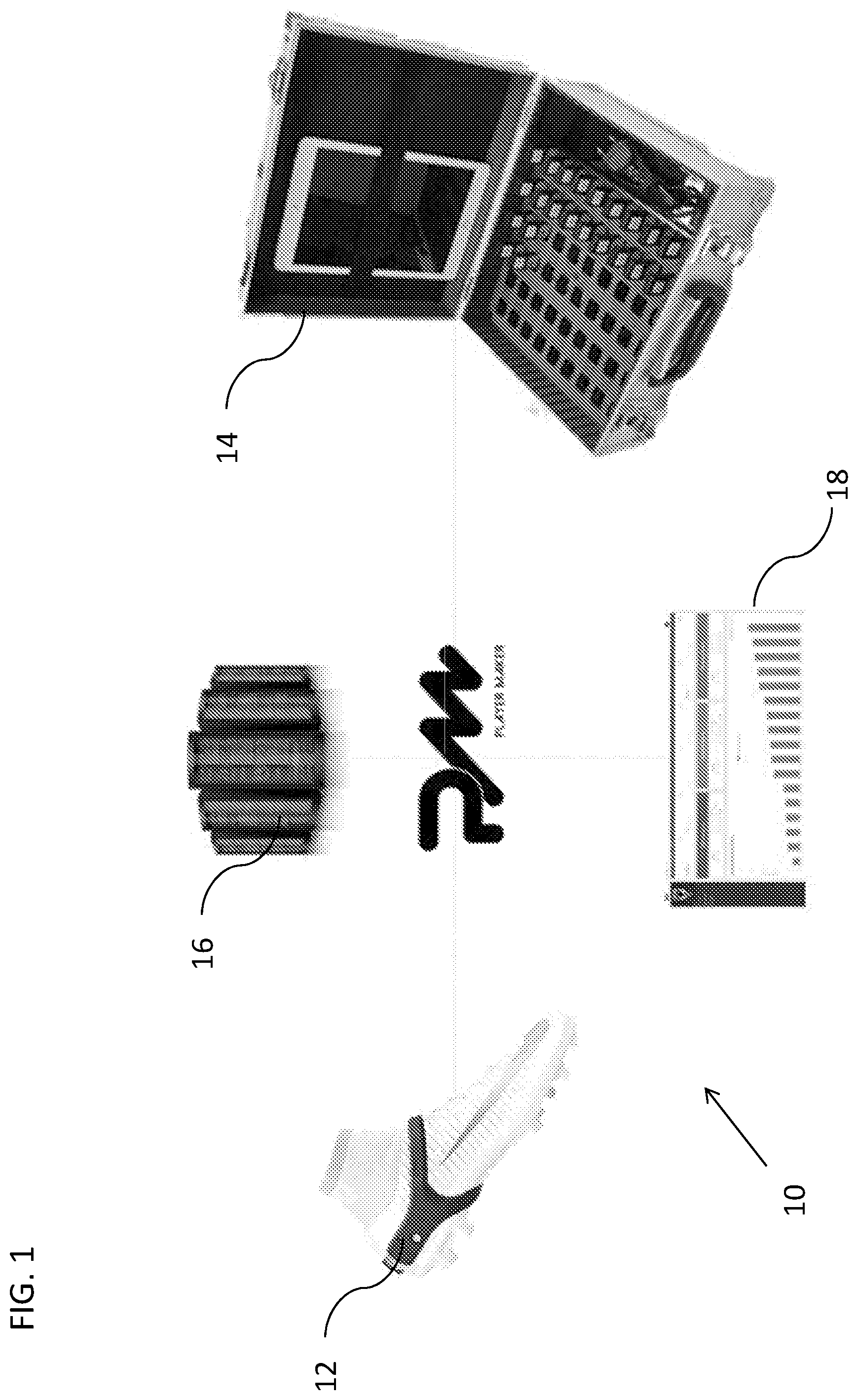 Patent US11793461 — Football smart footwear with automatic personal and team performance statistics extraction — Figure 1