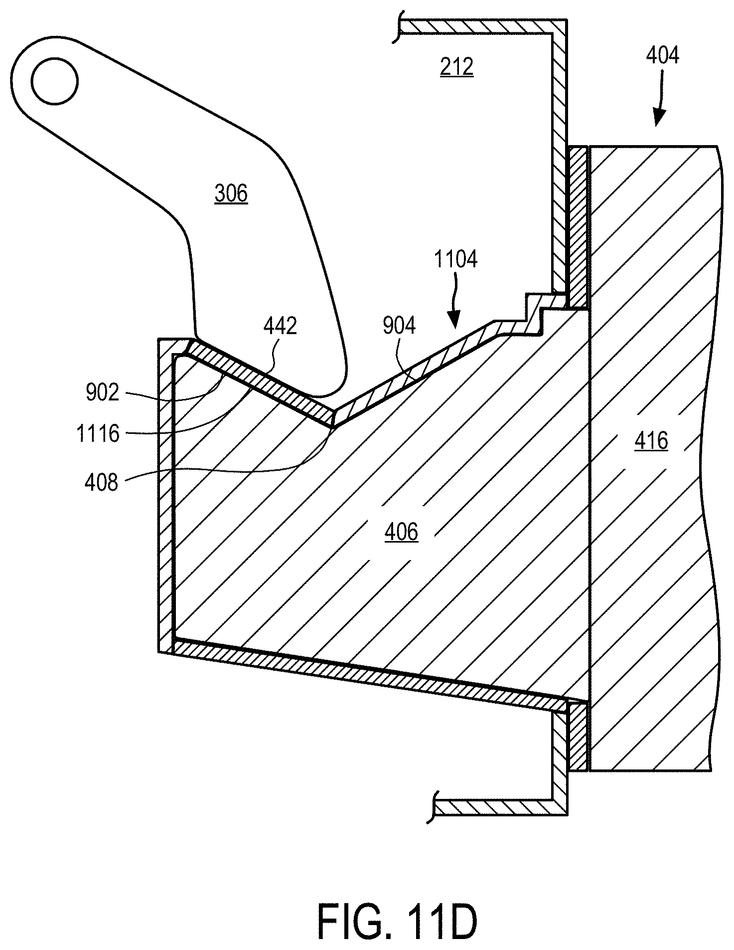 Patent US11793500 Figure 20 – Adjustable force and ball bearing attachment mechanism for docking cannulas to surgical robotic arms