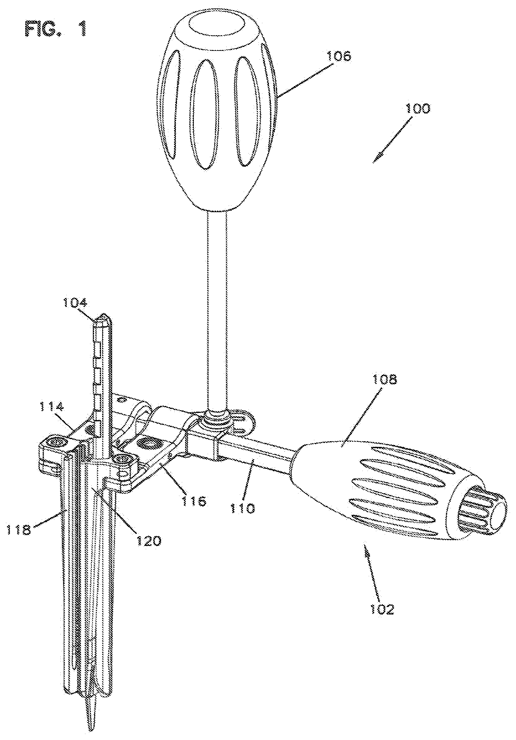 Patent US11793504 — Surgical retractor system and methods of use — Figure 1