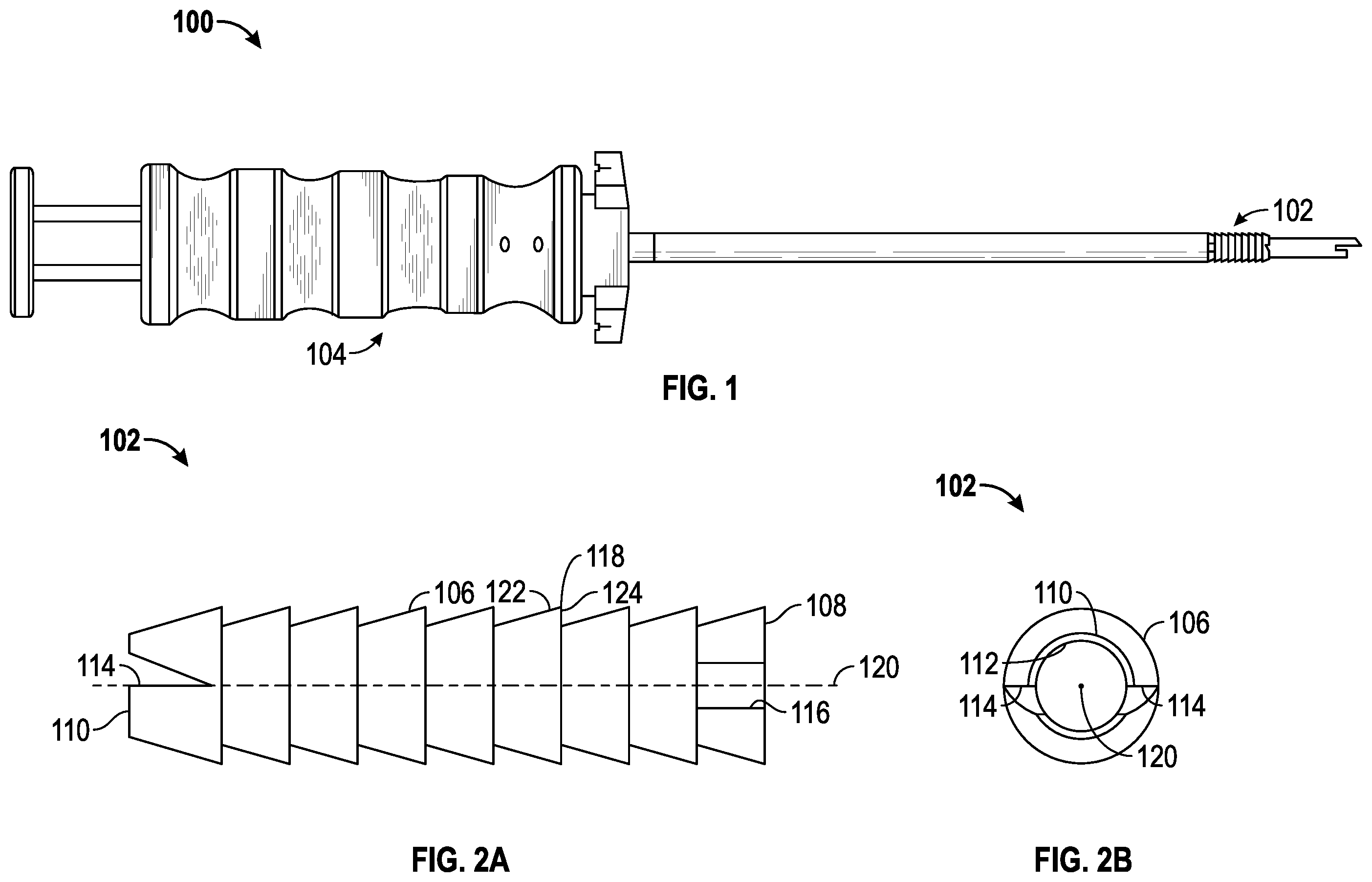 Patent US11793506 — Suture anchor system and method — Figure 1