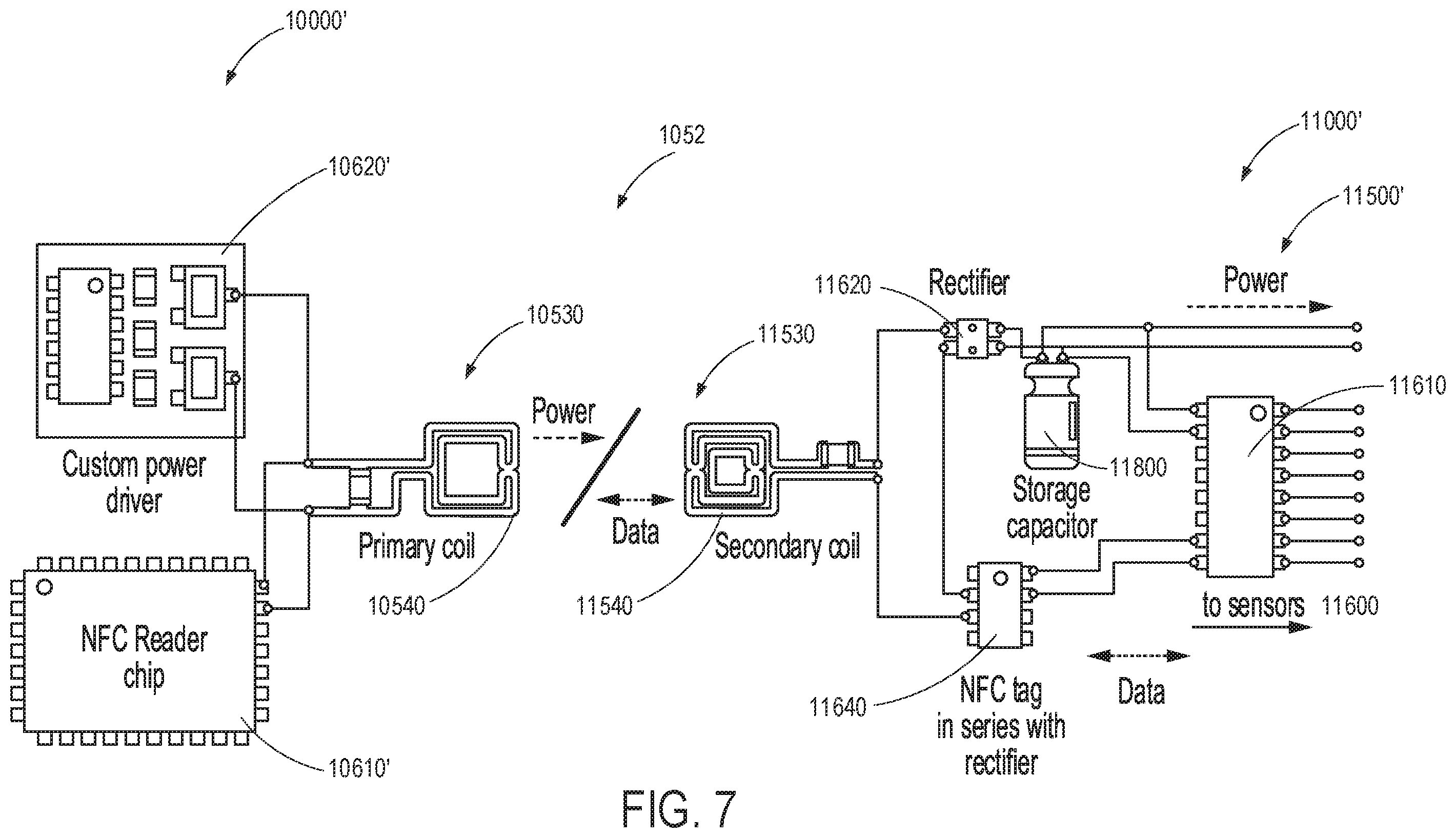 Patent US11793514 Figure 9 – Staple cartridge comprising sensor array which may be embedded in cartridge body