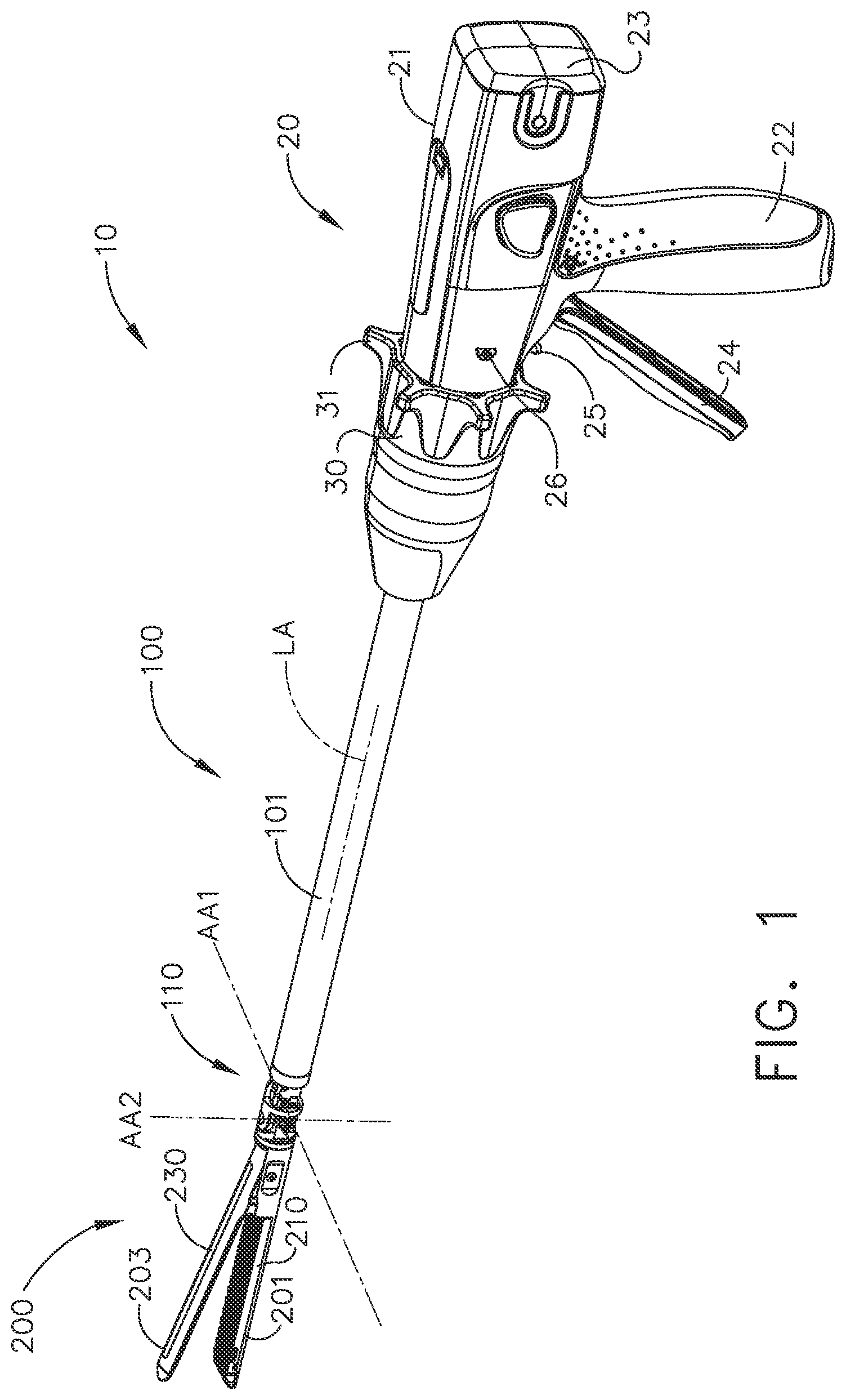 Patent US11793516 — Surgical staple cartridge comprising longitudinal support beam — Figure 1