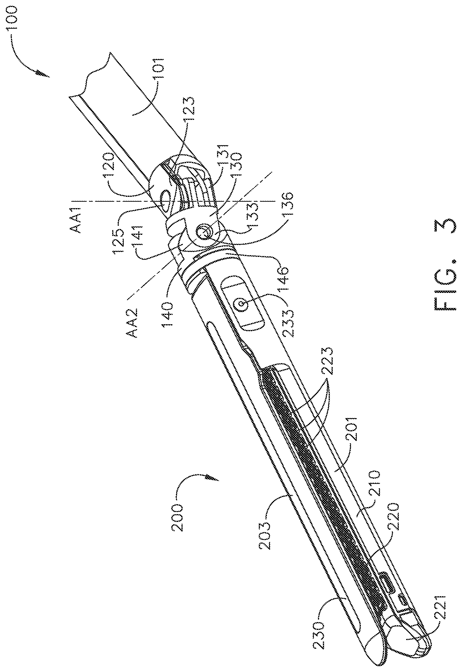 Patent US11793516 Figure 3 – Surgical staple cartridge comprising longitudinal support beam