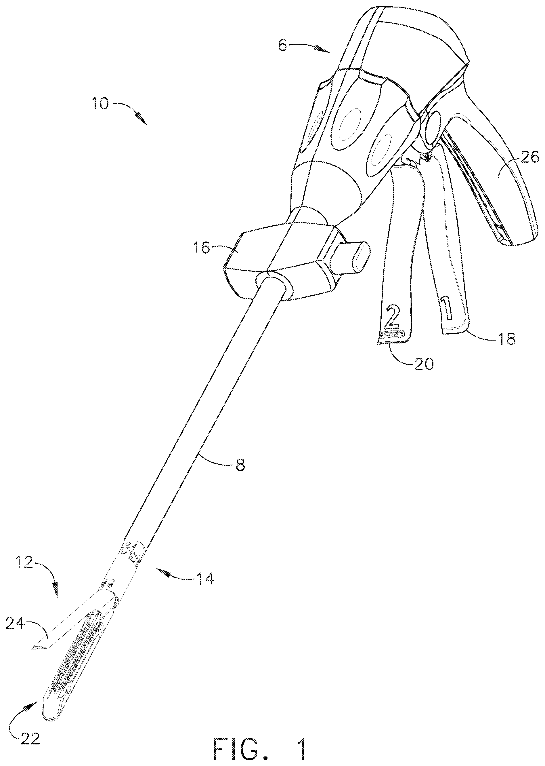 Patent US11793518 — Powered surgical instruments with firing system lockout arrangements — Figure 1