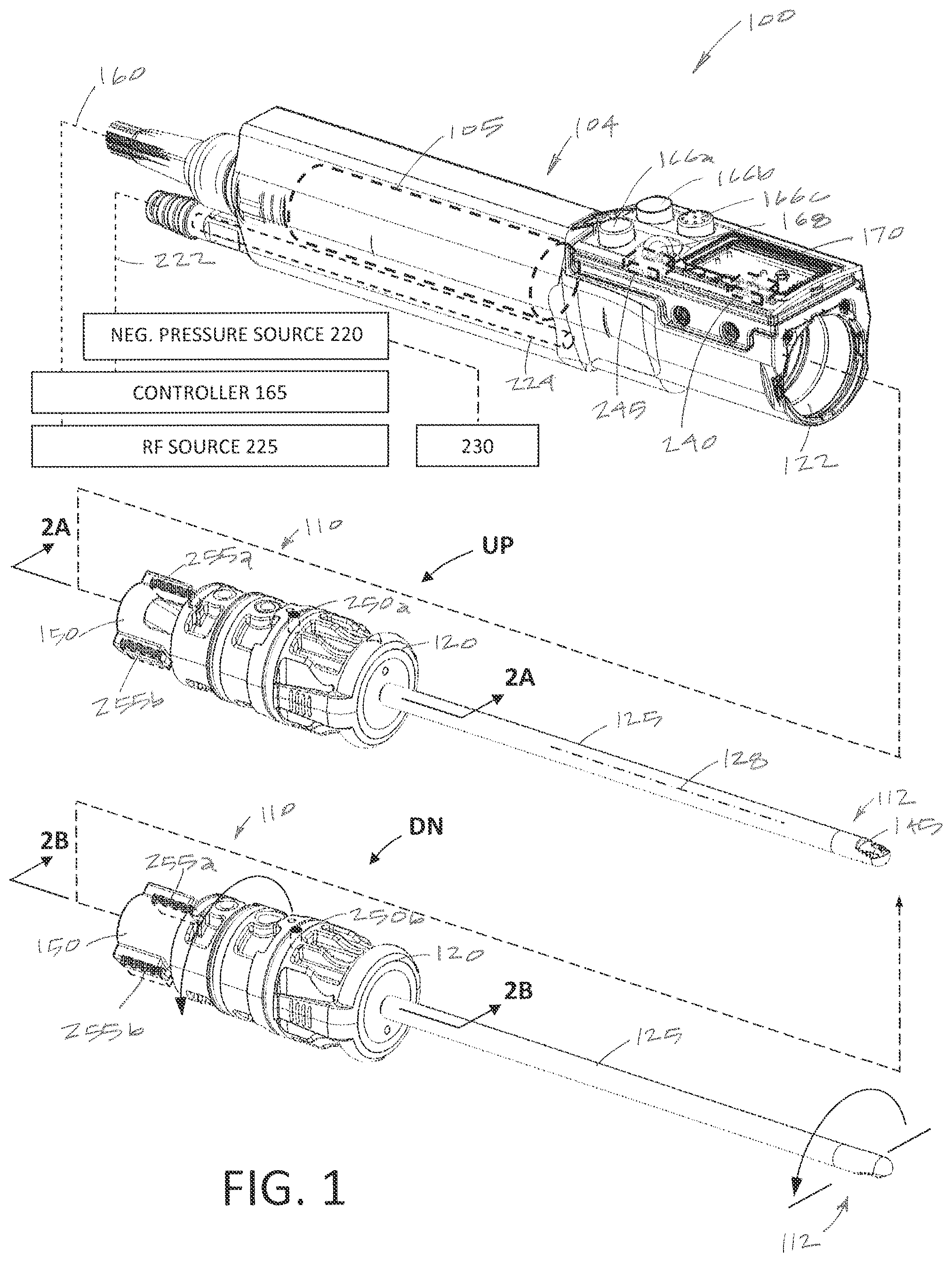 Patent US11793563 Figure 1 – Arthroscopic devices and methods