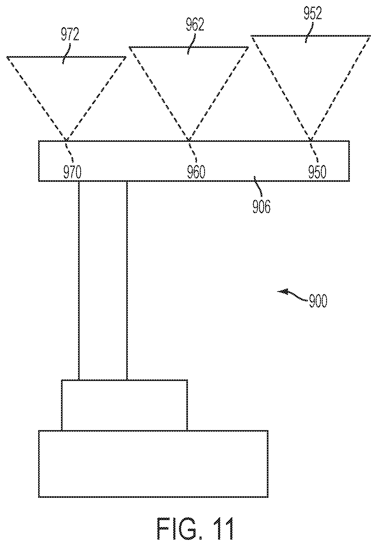 Patent US11793581 Figure 9 – Surgical system with obstacle indication system