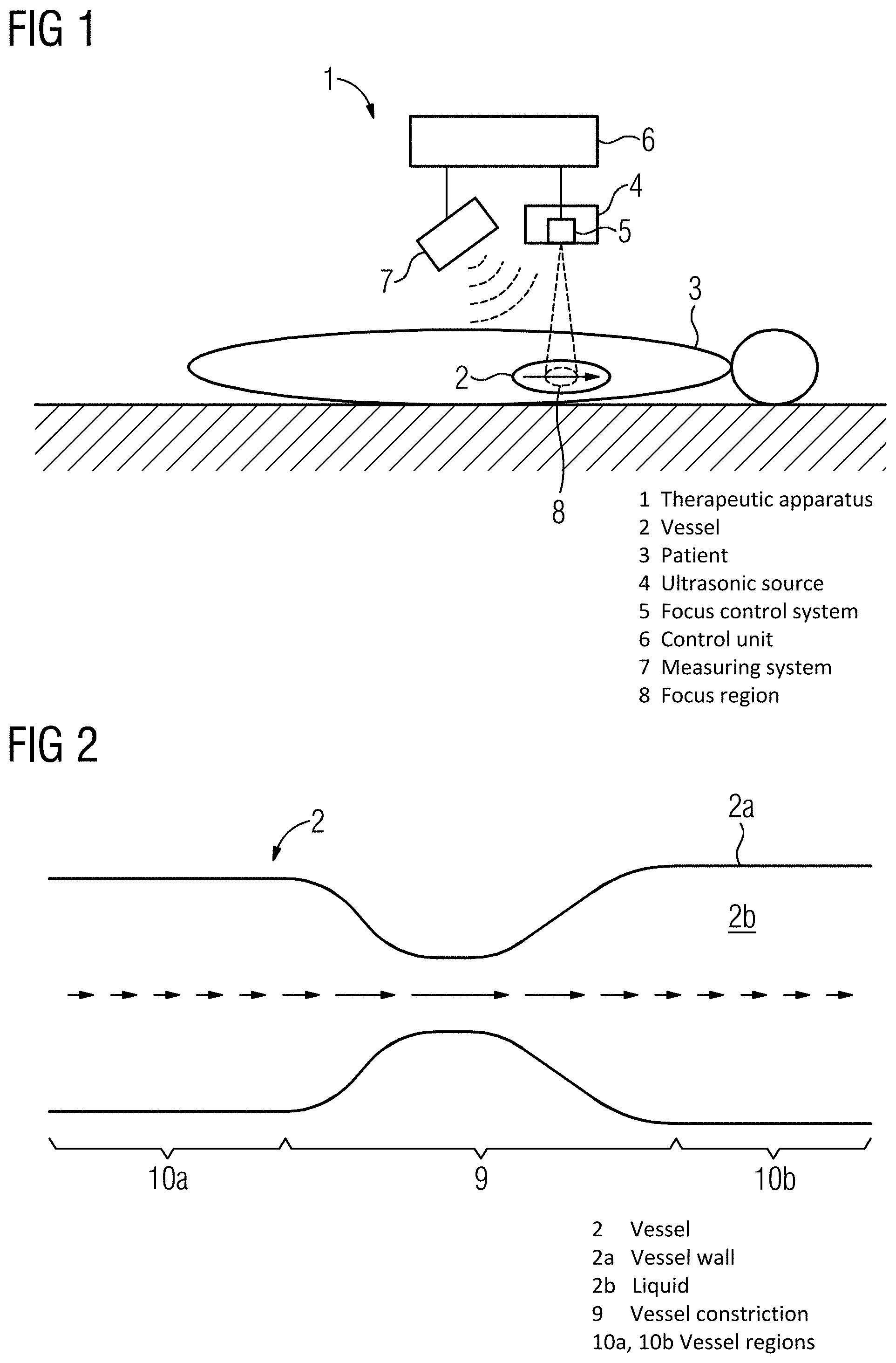 Patent US11793595 — Therapeutic apparatus for ultrasonic treatment — Figure 1