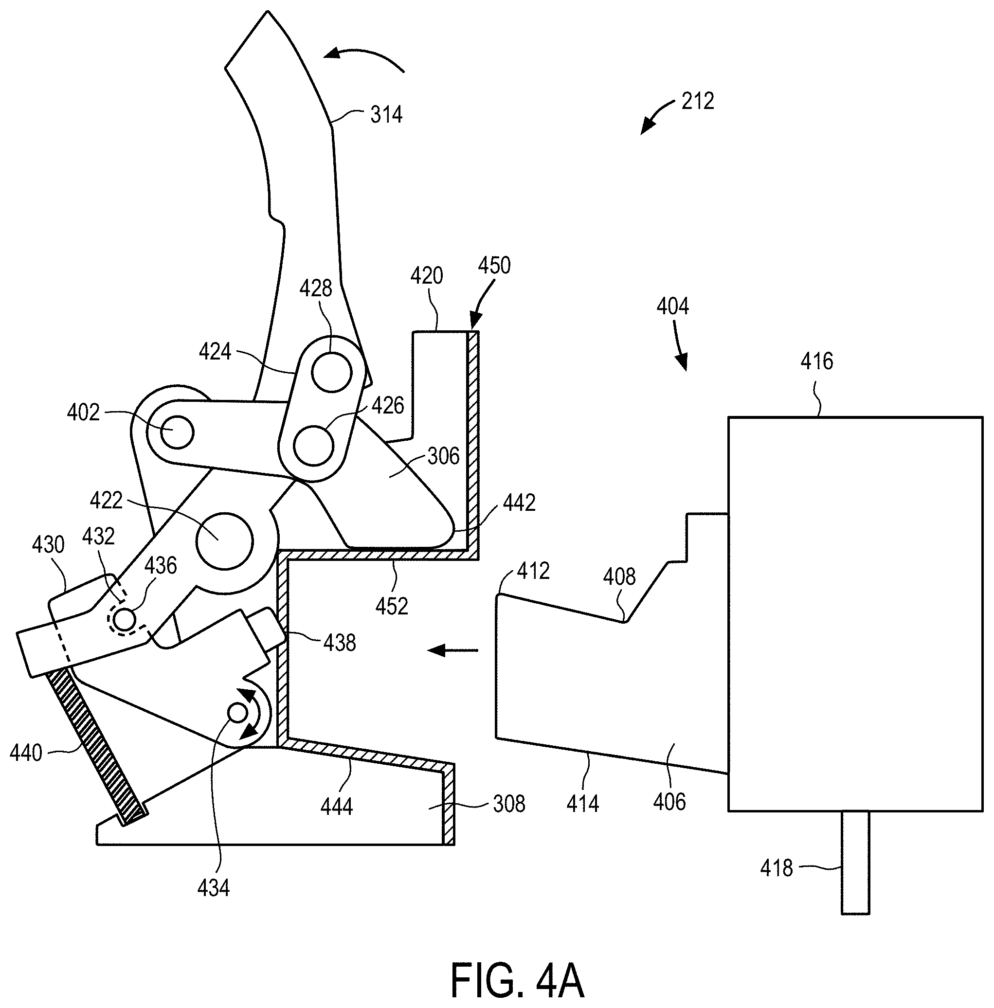 Patent US11793597 Figure 4 – Attachment mechanism for docking cannulas to surgical robotic arms