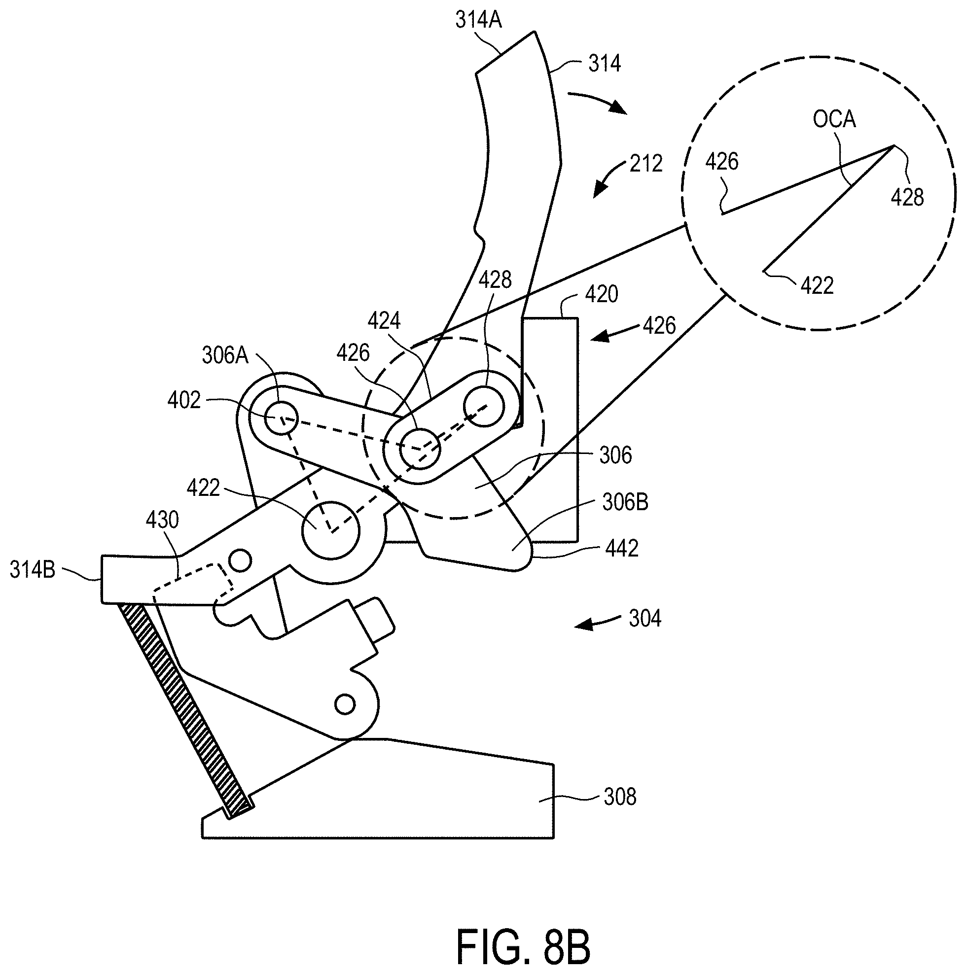 Patent US11793597 Figure 10 – Attachment mechanism for docking cannulas to surgical robotic arms
