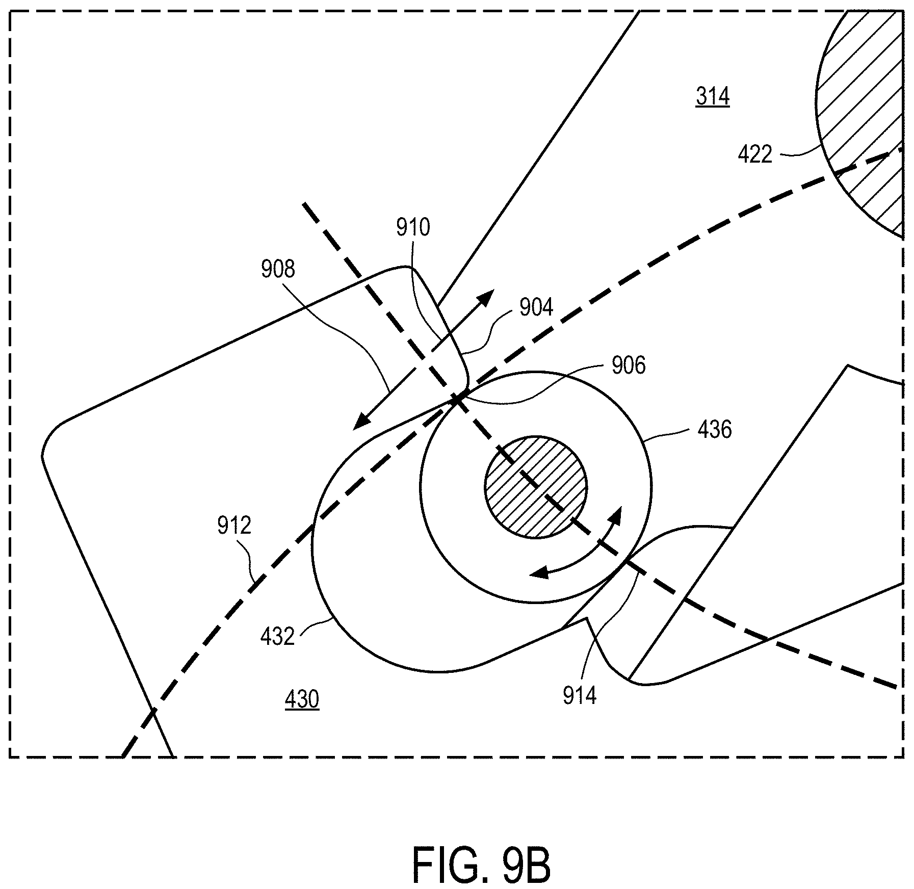 Patent US11793597 Figure 12 – Attachment mechanism for docking cannulas to surgical robotic arms