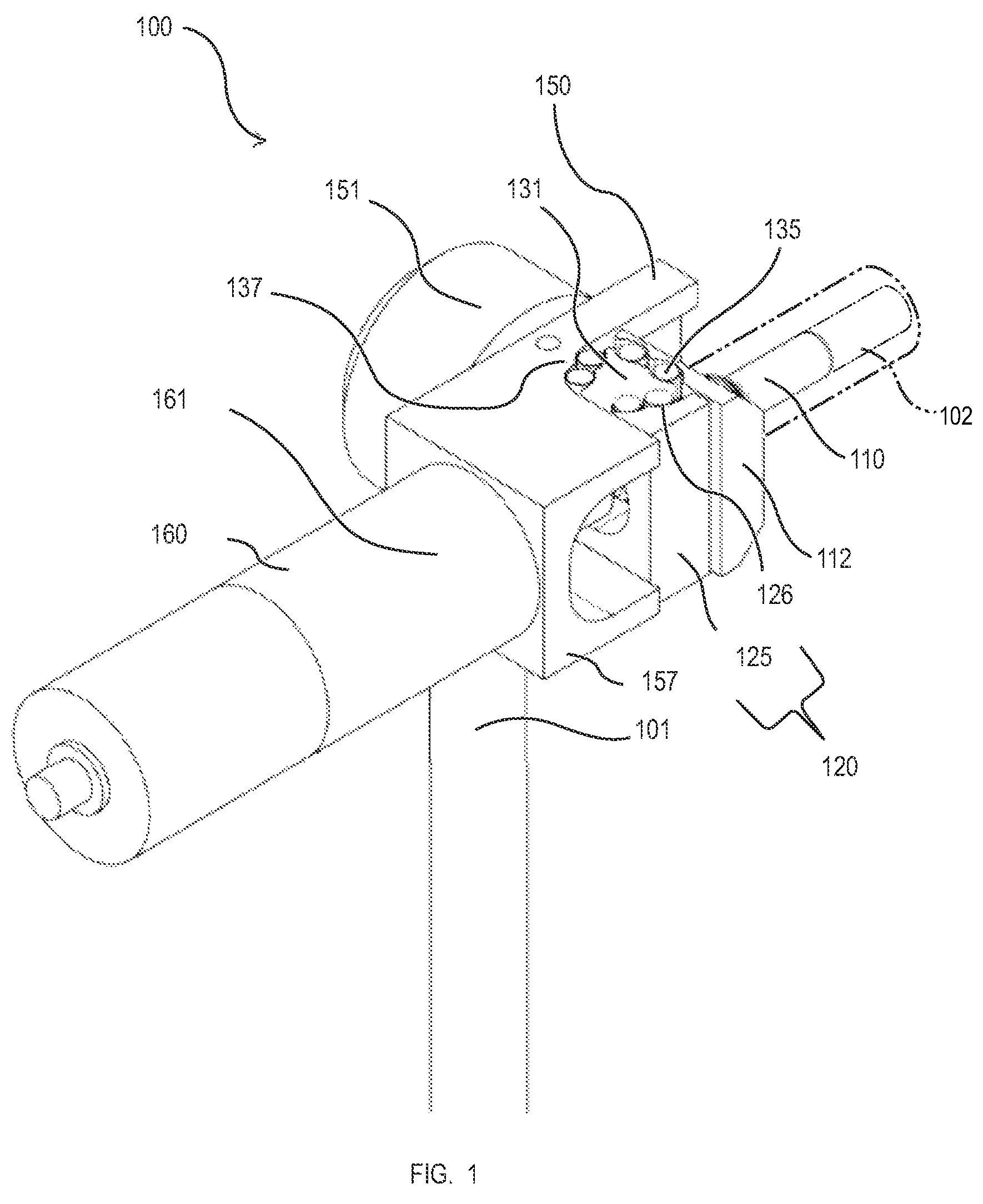 Patent US11793598 — Clamping device and clamping arrangement for a medical instrument — Figure 1