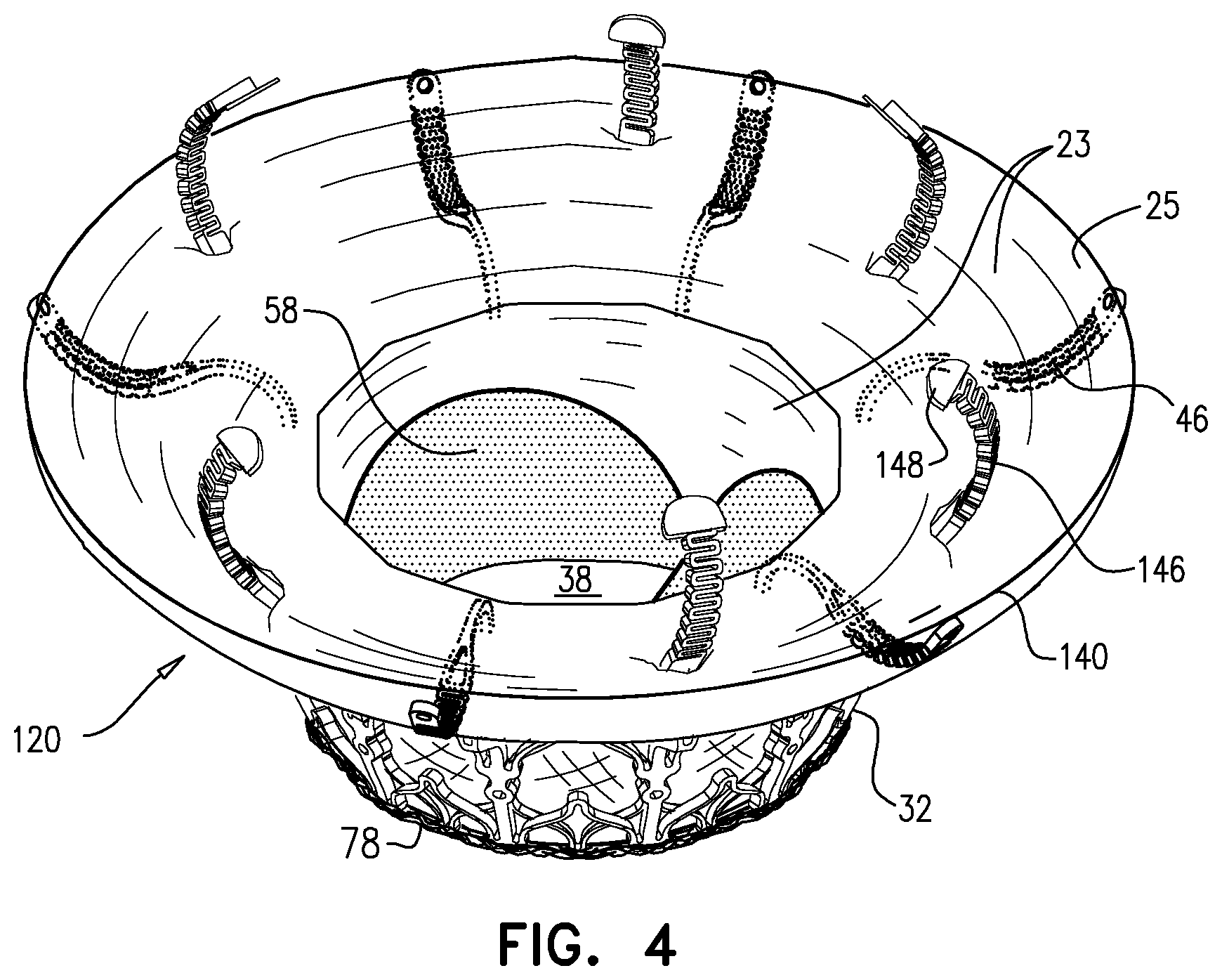 Patent US11793633 Figure 8 – Prosthetic heart valve