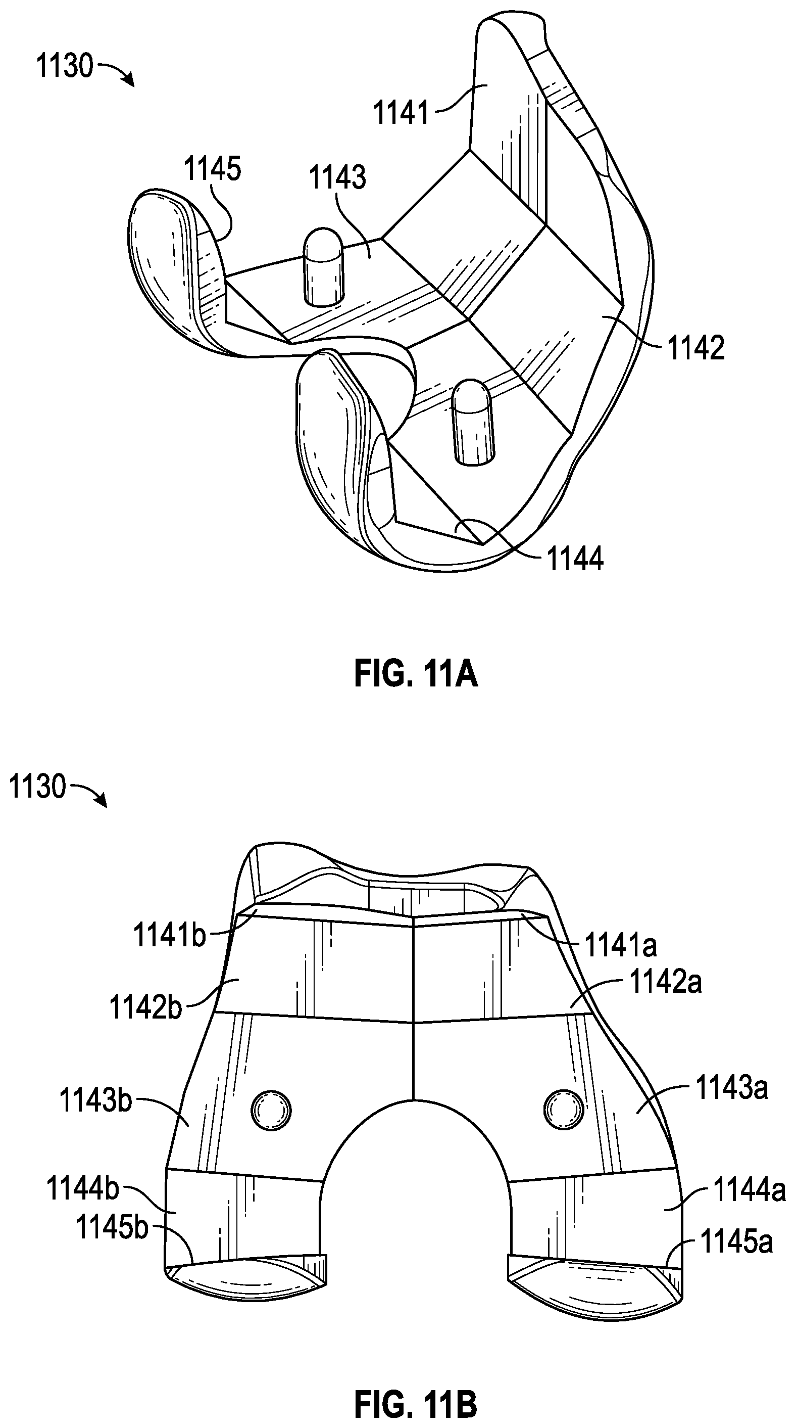Patent US11793649 Figure 12 – Femoral component for bone conservation