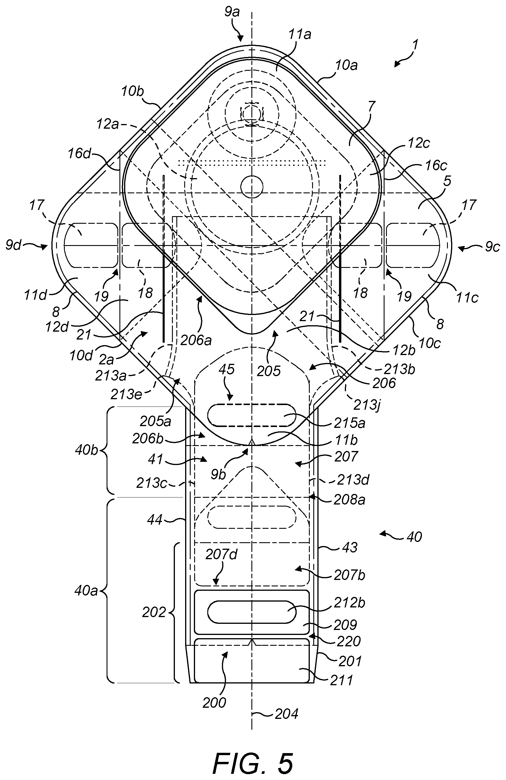 Patent US11793662 Figure 5 – Ostomy appliance