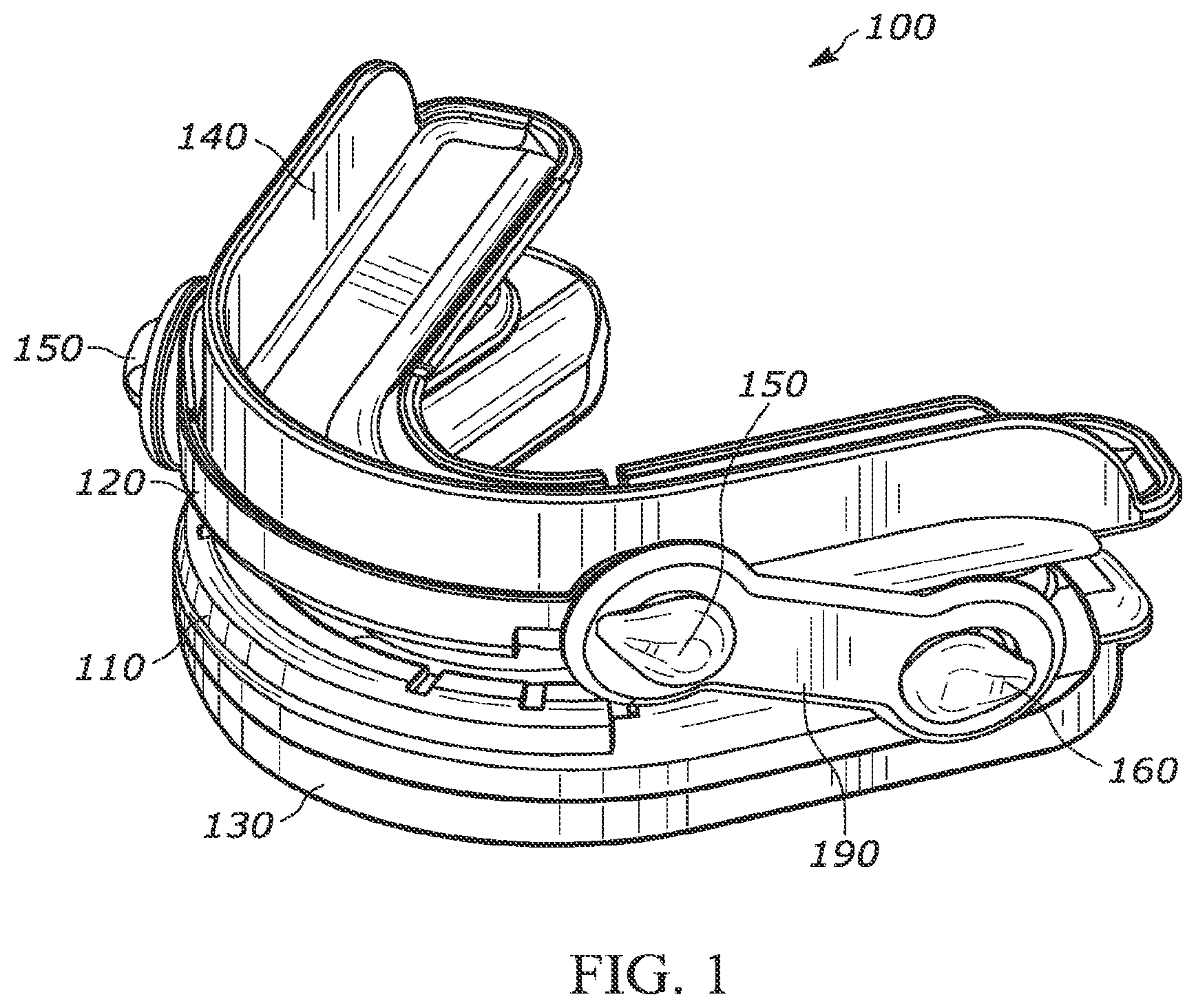 Patent US11793668 — Thermoplastic dental appliance system and method — Figure 1
