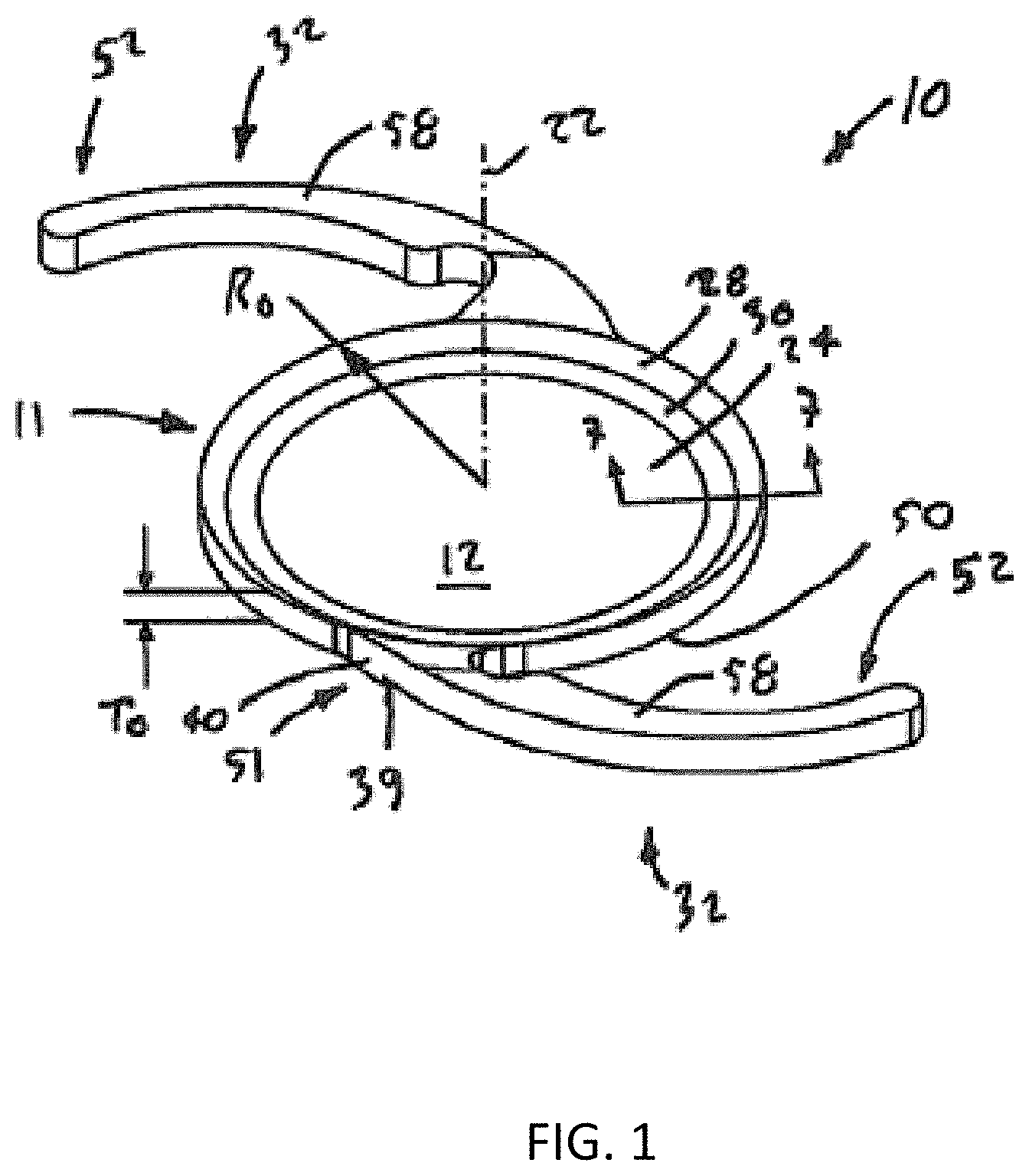 Patent US11793675 — Methods and systems for changing a refractive property of an implantable intraocular lens — Figure 1