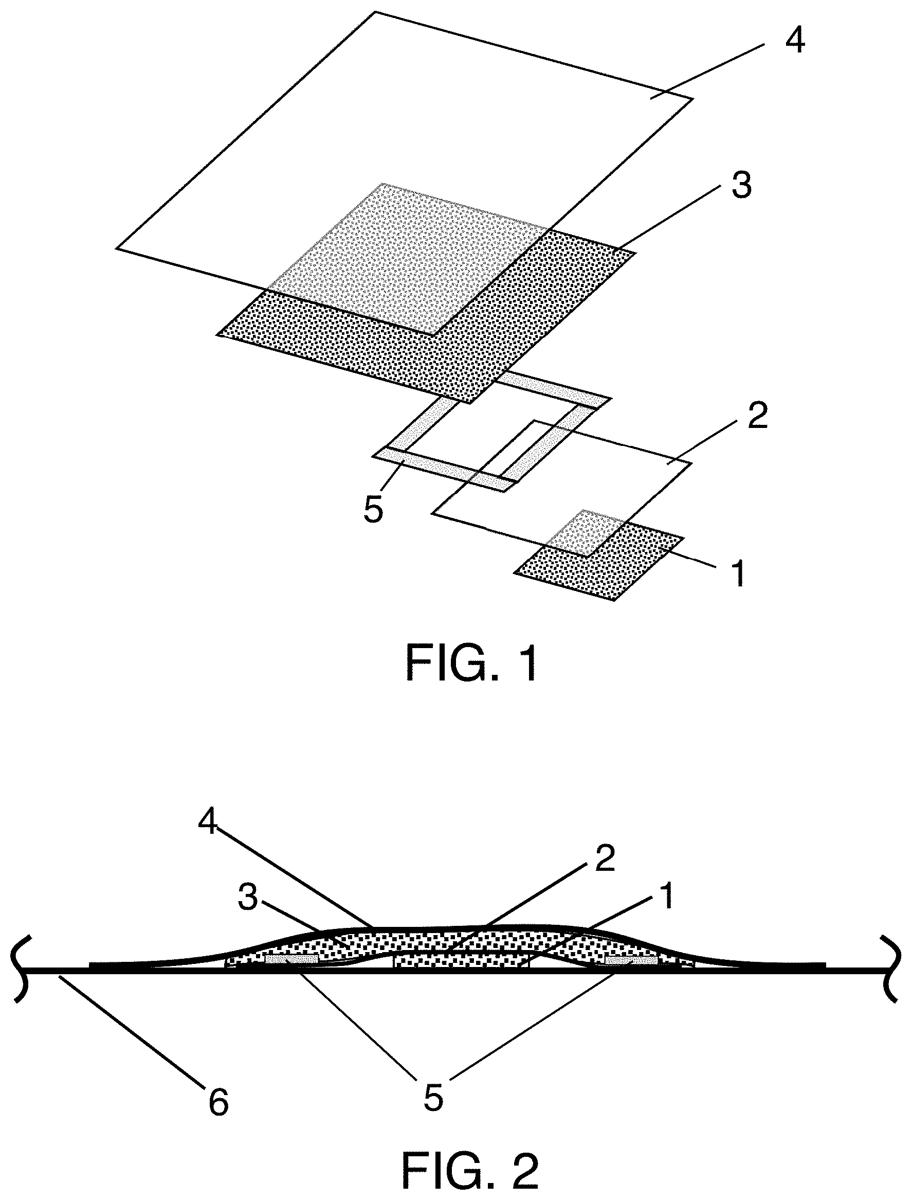 Patent US11793680 — Compound (multi-layer) waterproof bandage — Figure 1