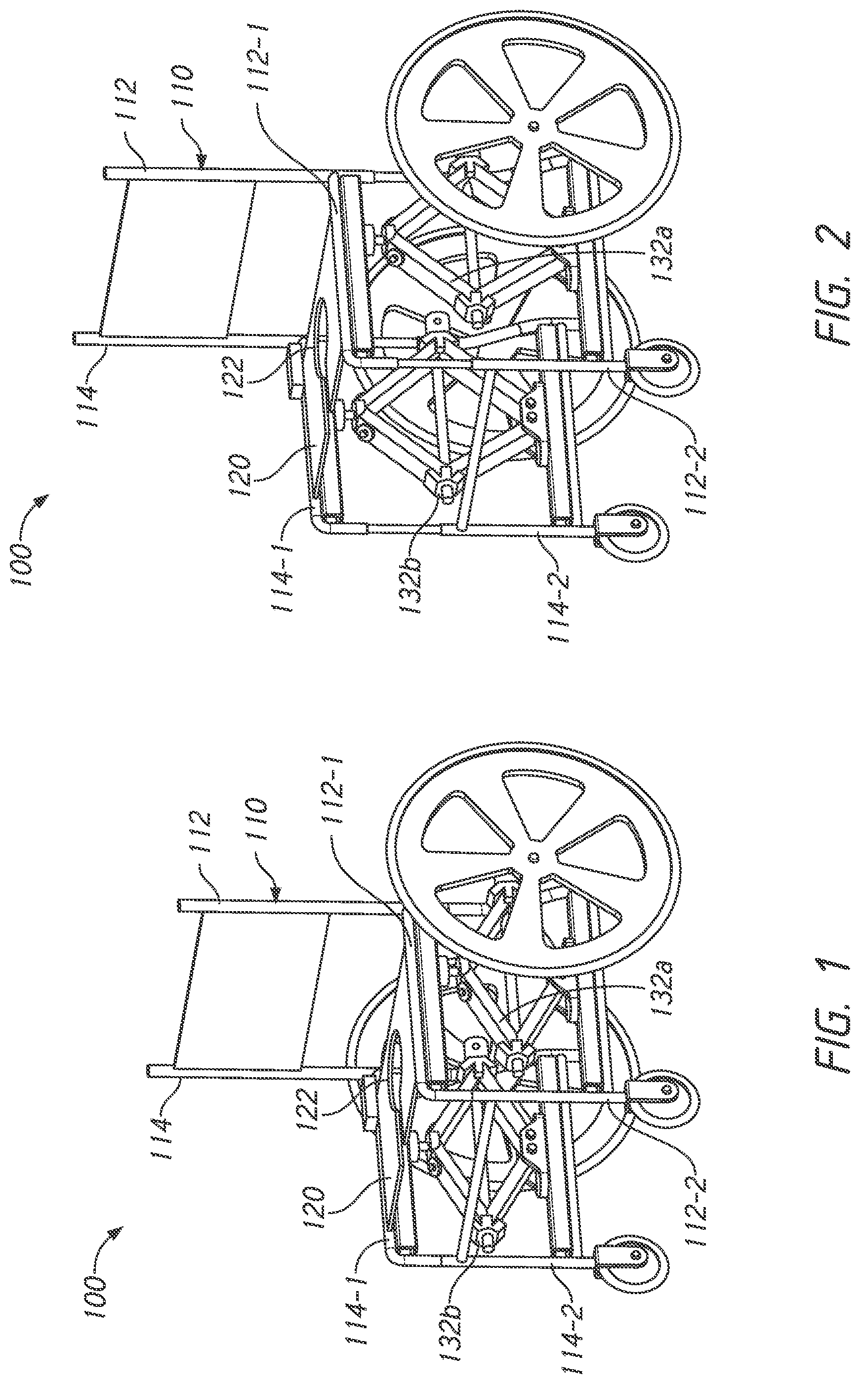 Patent US11793695 — Multifunction toilet wheelchair — Figure 1