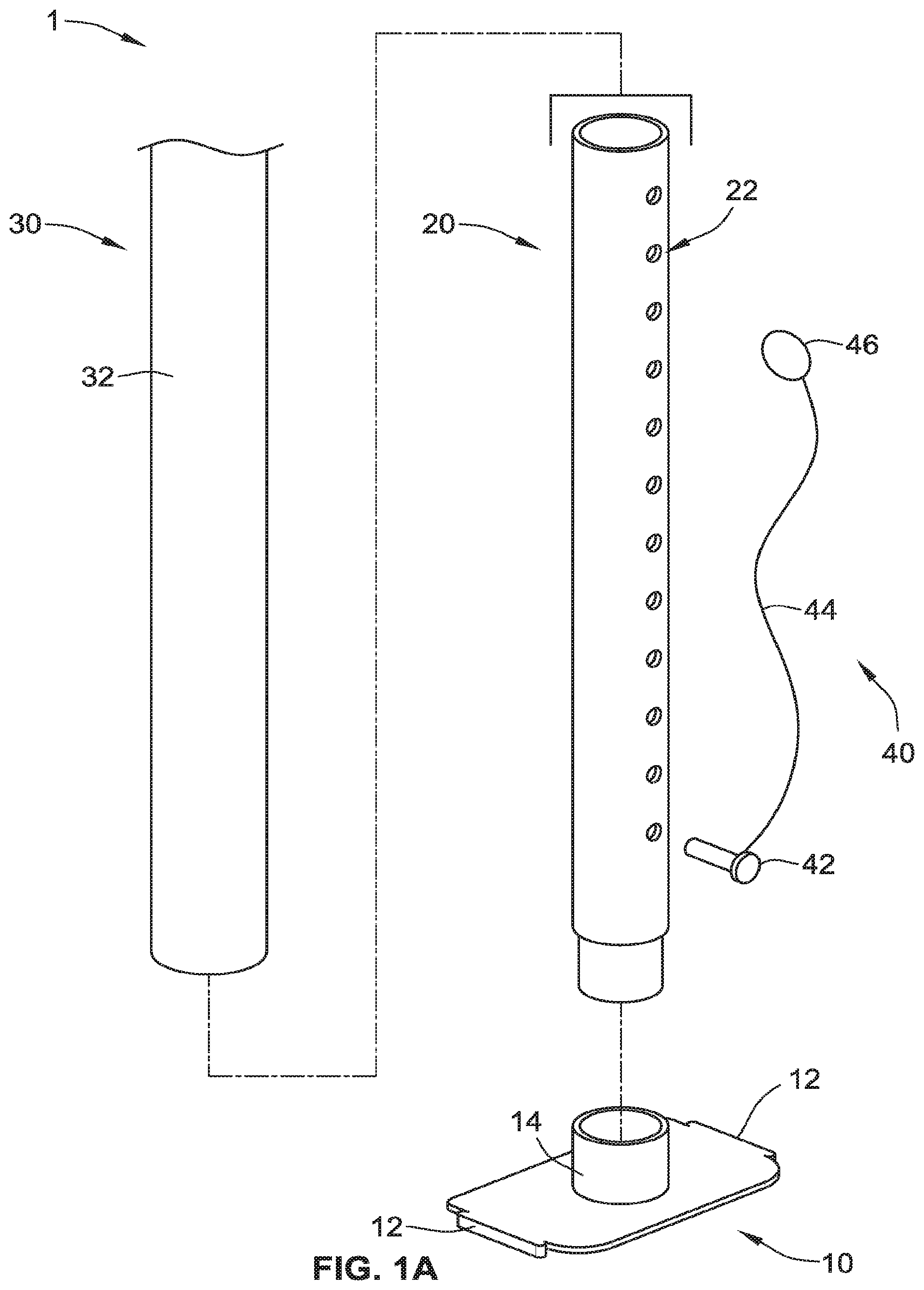 Patent US11793697 — Wheelchair mounting systems and methods of using the same — Figure 1