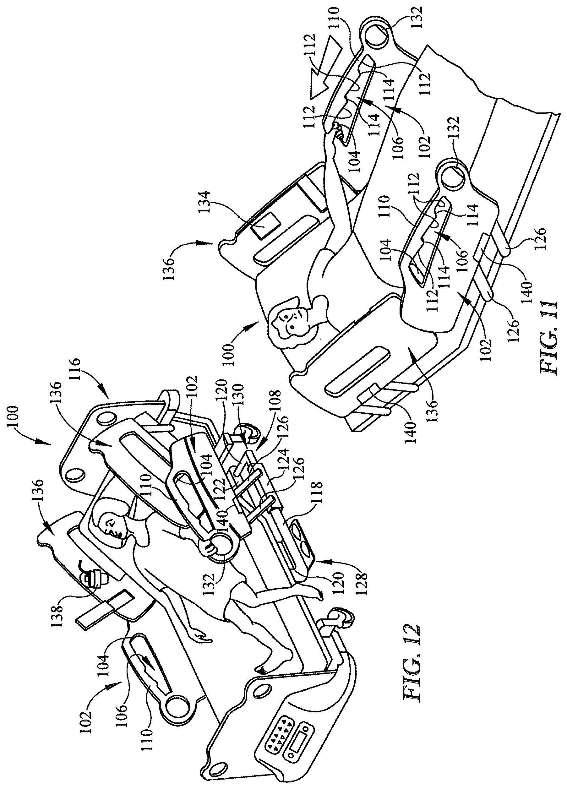 Patent US11793698 Figure 4 – Hospital bed having drainage bag sensor