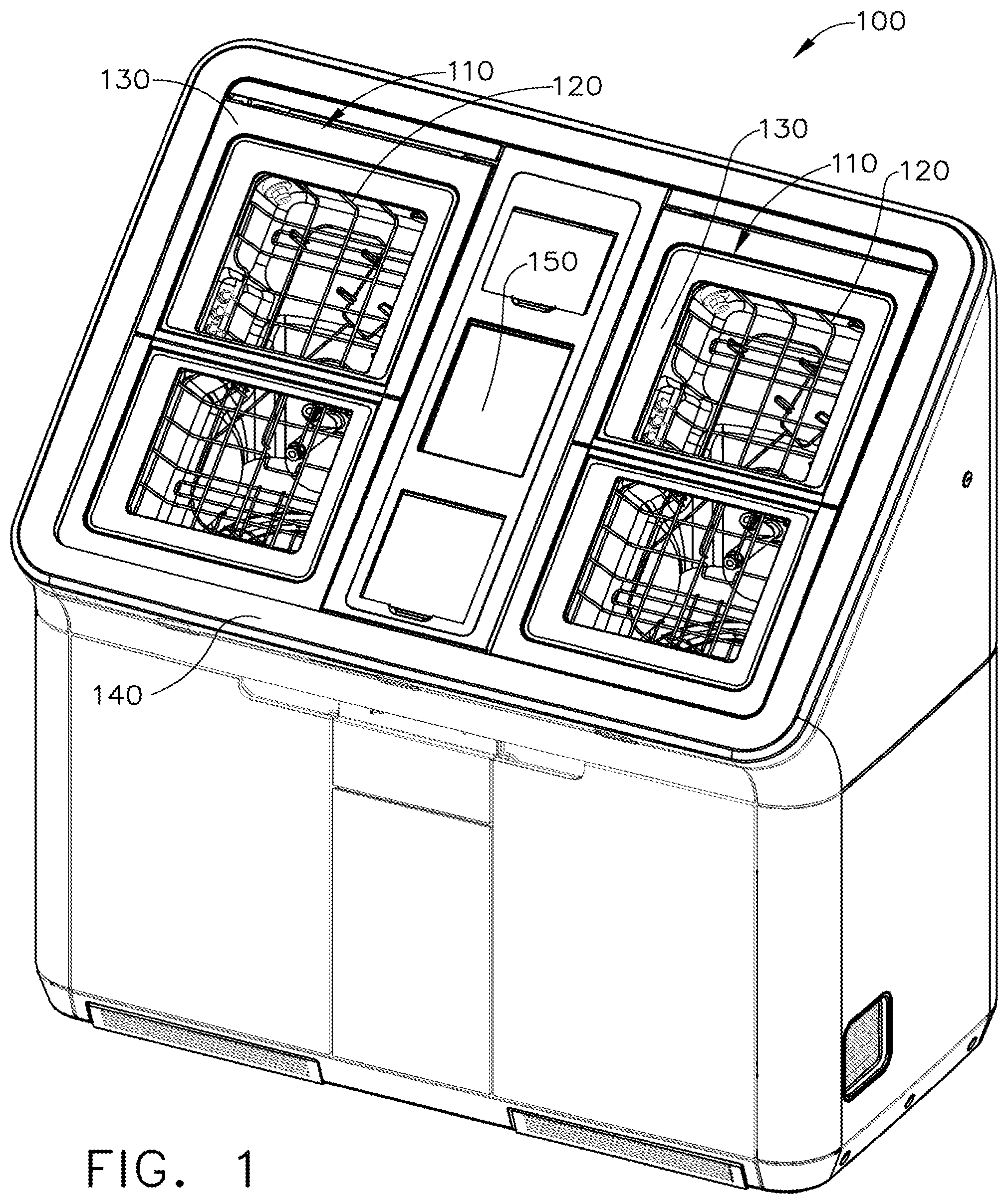 Patent US11793899 Figure 1 – Instrument reprocessor and instrument reprocessing methods