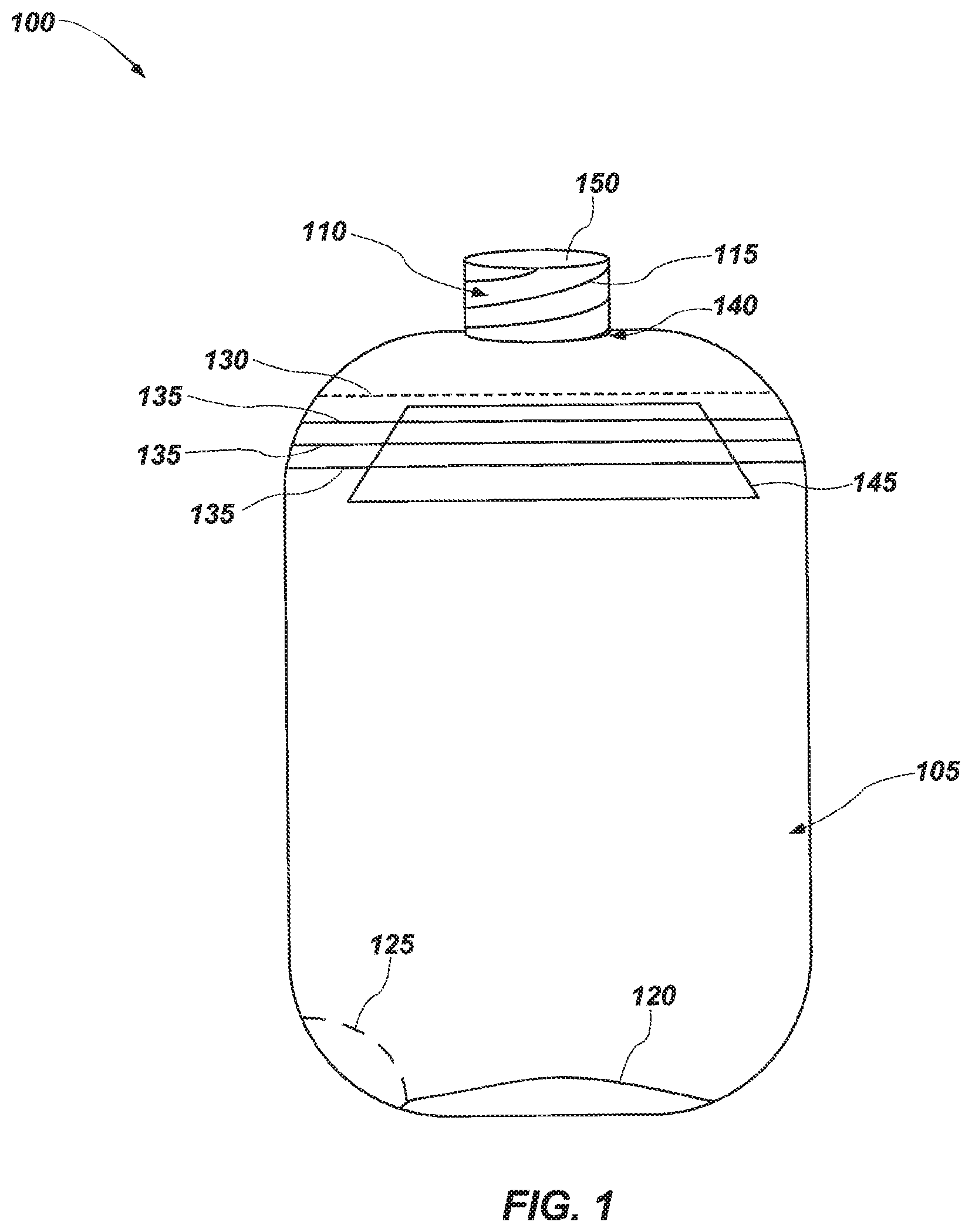 Patent US11793920 — Liquid receptacle for a pumping apparatus — Figure 1