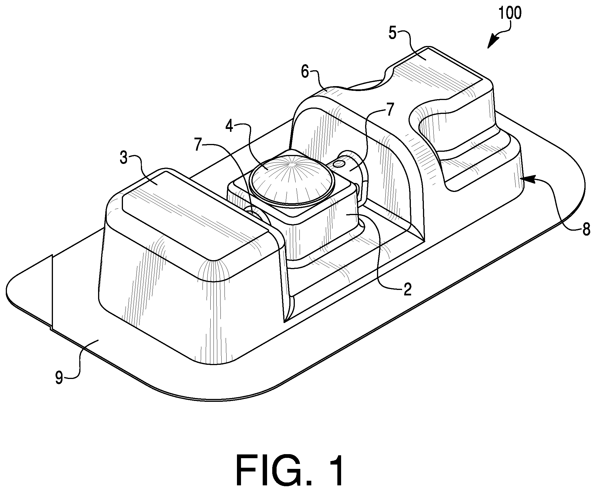 Patent US11793926 — Medical device packaging and related methods — Figure 1