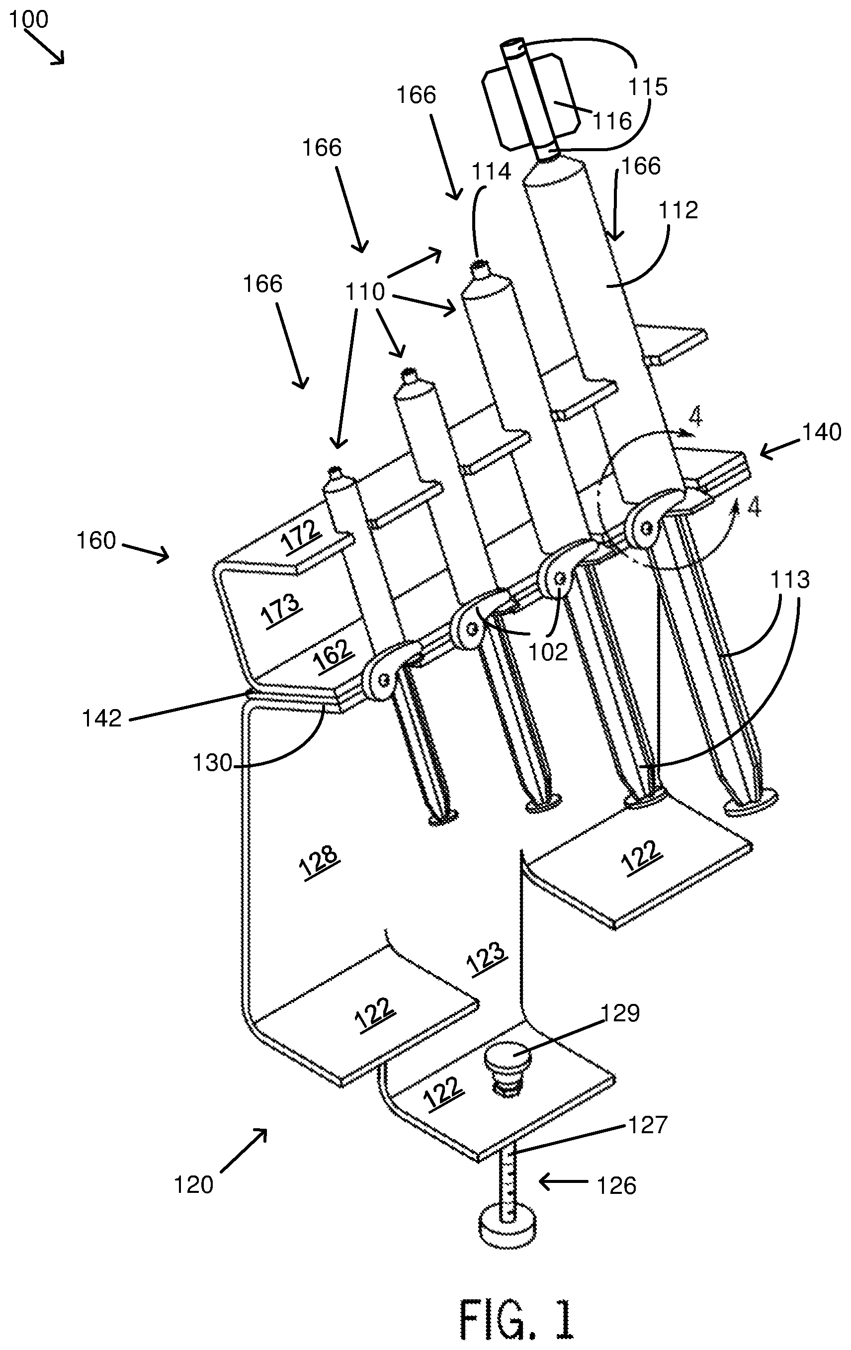 Patent US11793927 Figure 1 – Sterile transfer of fluid