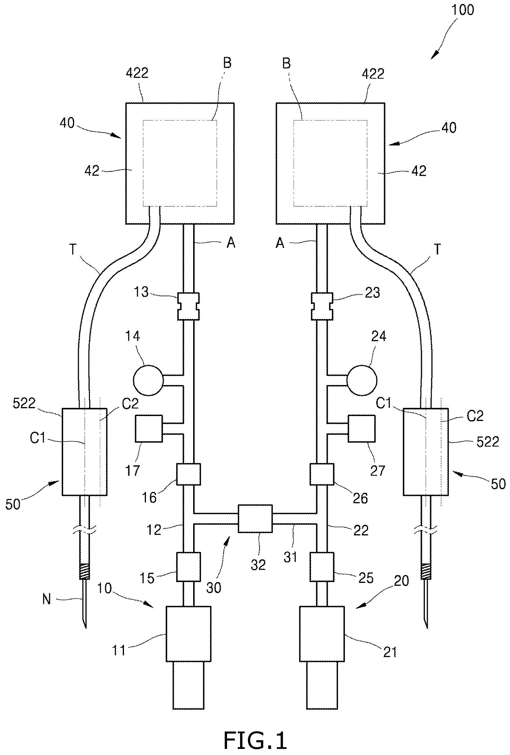 Patent US11793932 Figure 1 – Medicine injection device
