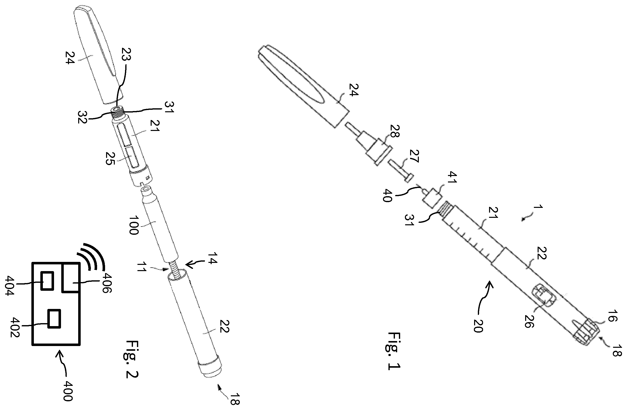 Patent US11793940 Figure 1 – Container for an injectable medicament