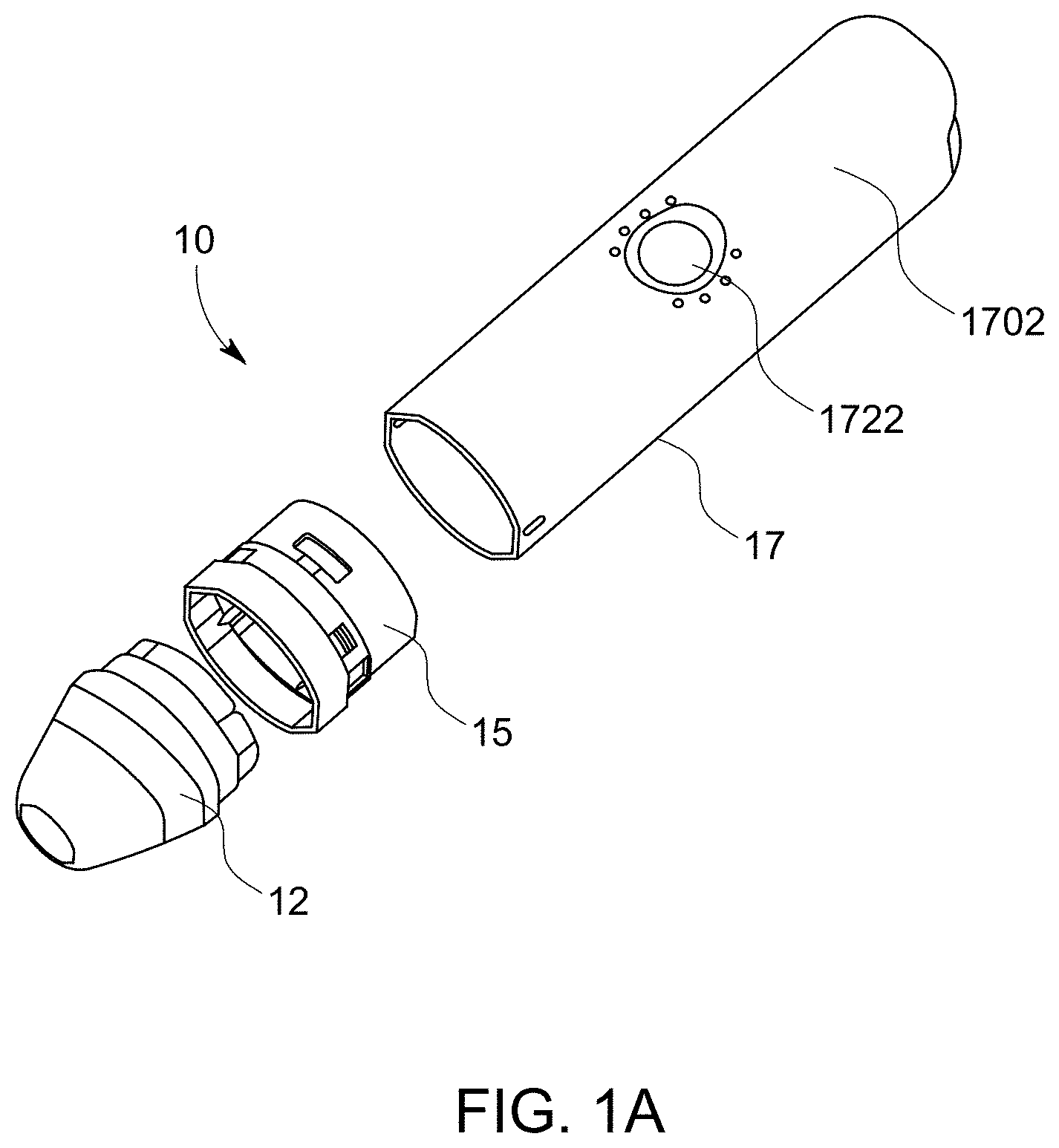 Patent US11793945 — Droplet delivery device with push ejection — Figure 1