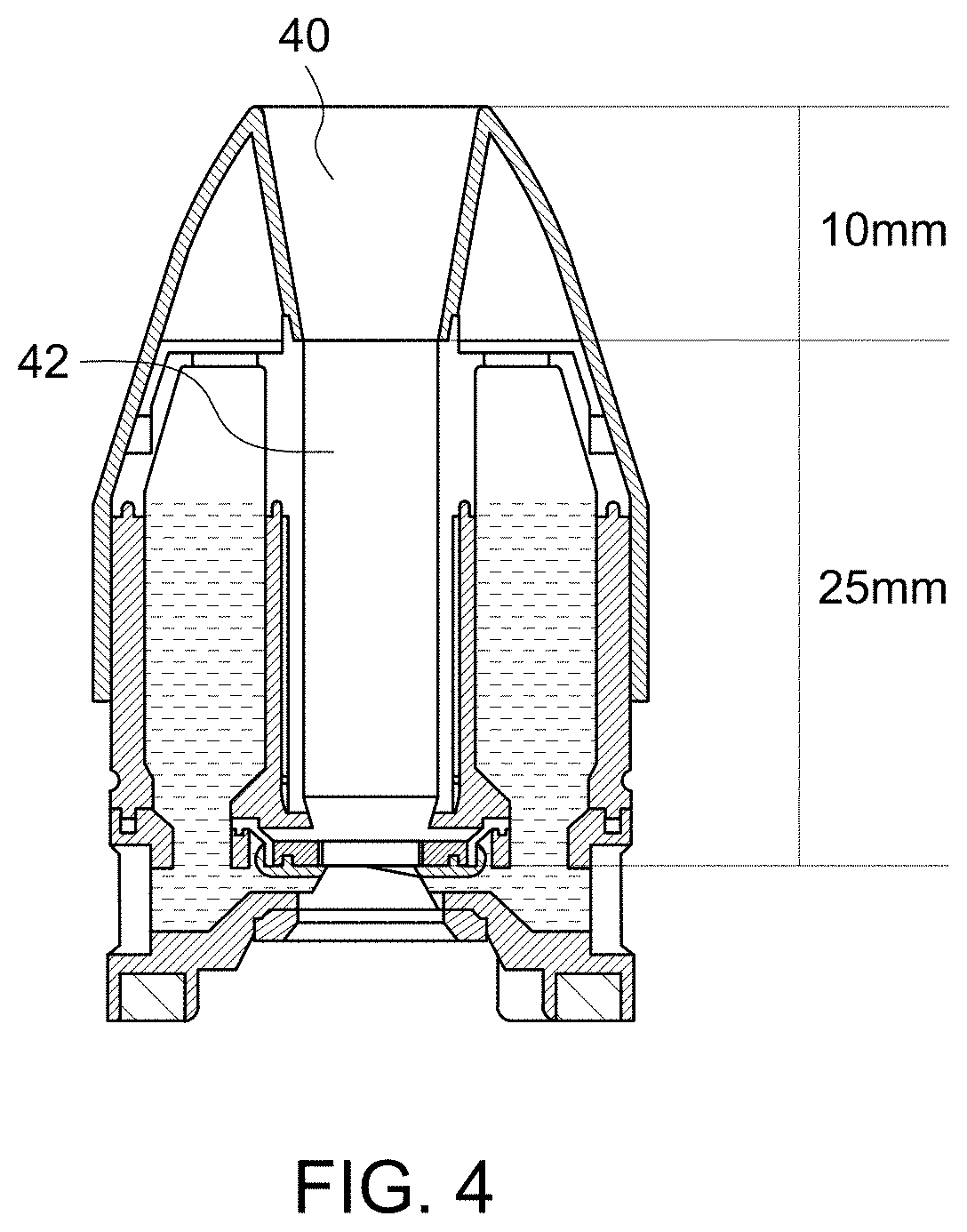 Patent US11793945 Figure 4 – Droplet delivery device with push ejection