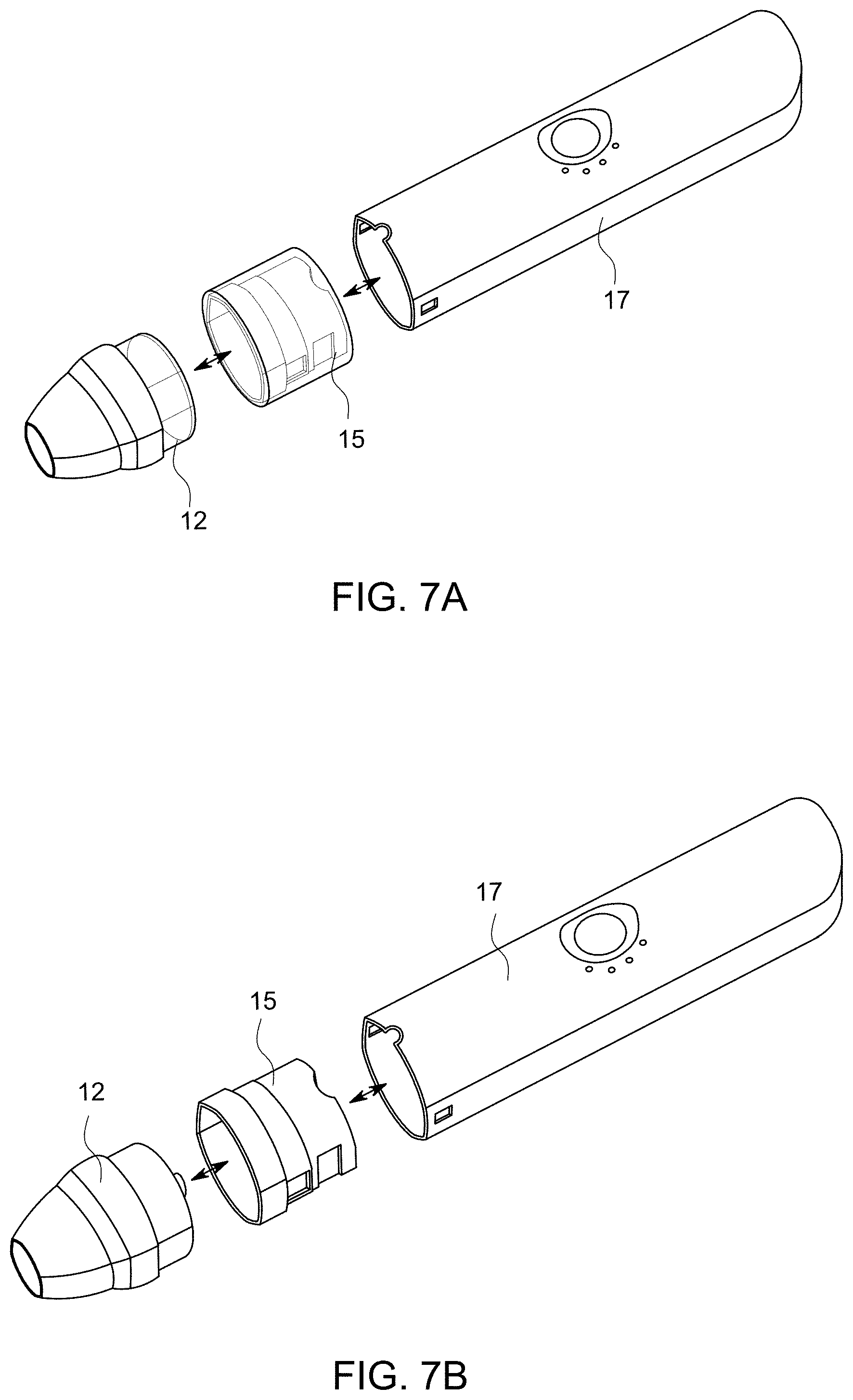 Patent US11793945 Figure 7 – Droplet delivery device with push ejection