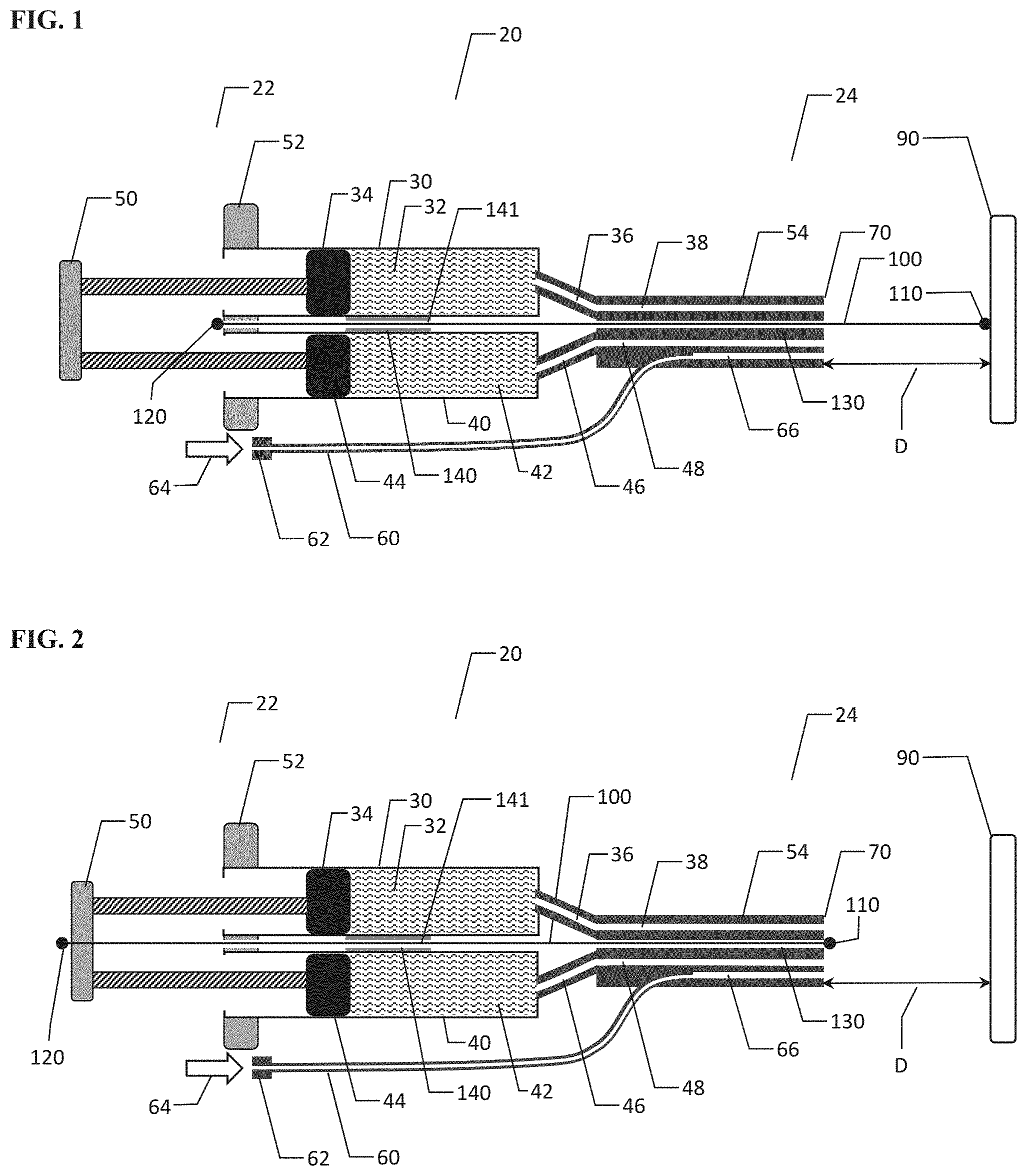 Patent US11793948 — Distance indicators for medicinal spray devices — Figure 1