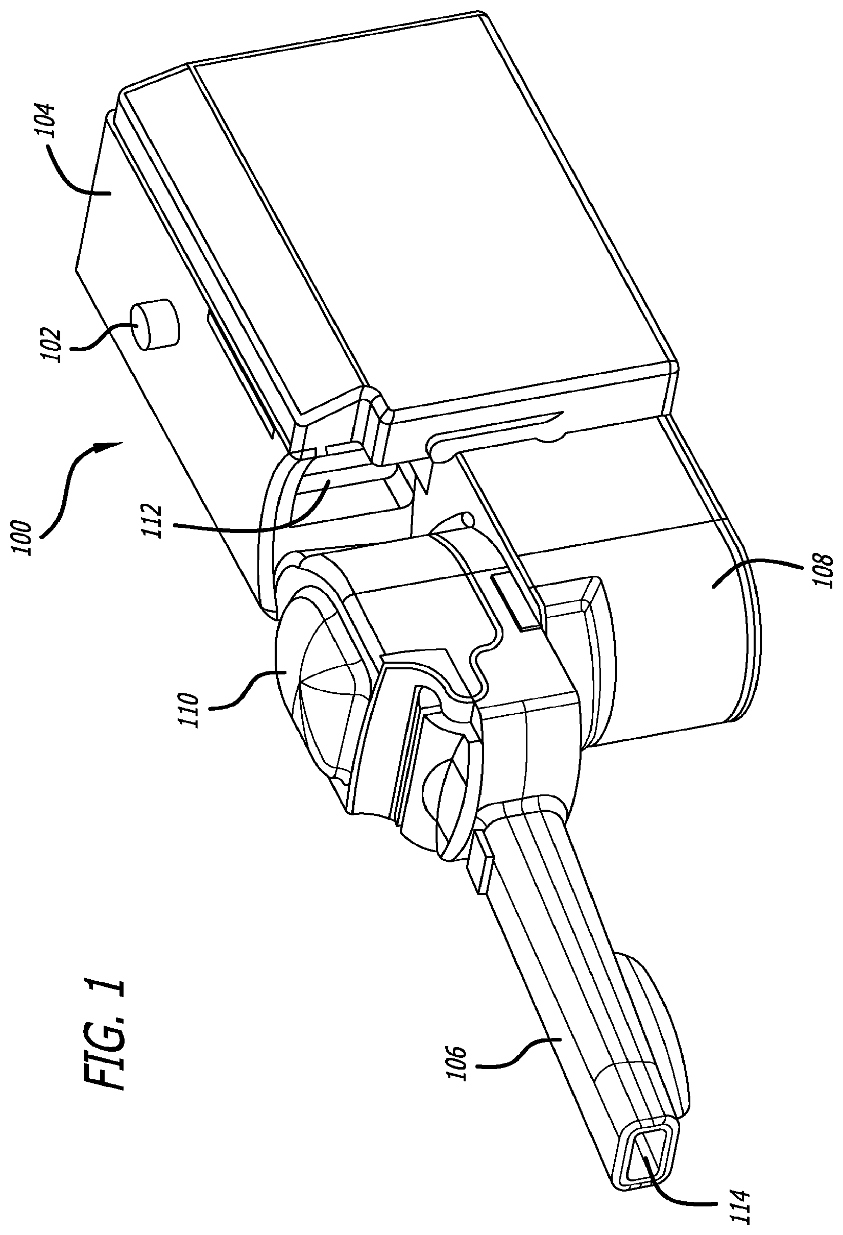 Patent US11793952 — Interactive apparatus and method for real-time profiling of inhalation efforts — Figure 1