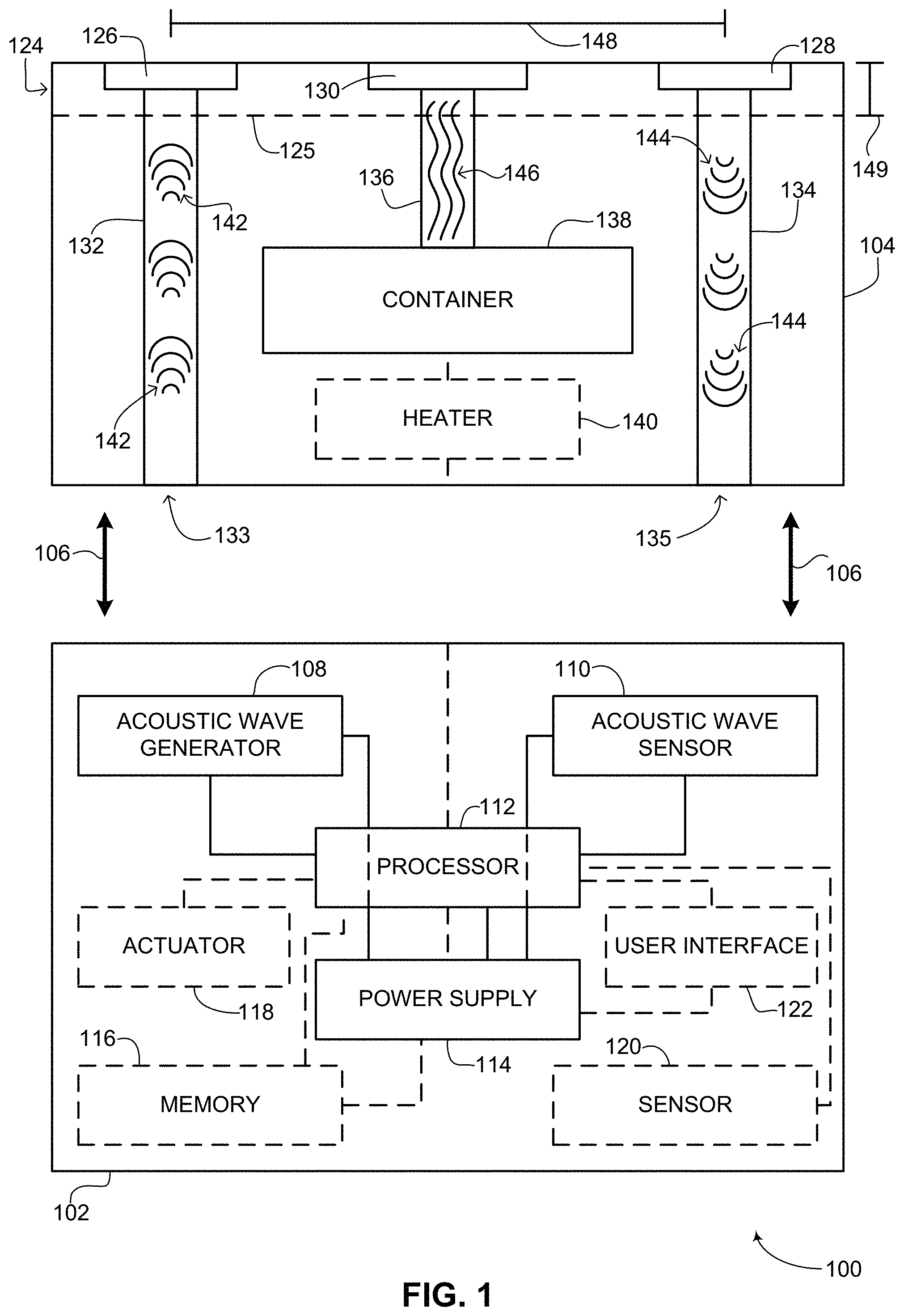Patent US11793956 — Devices and methods for low latency oral authentication — Figure 1