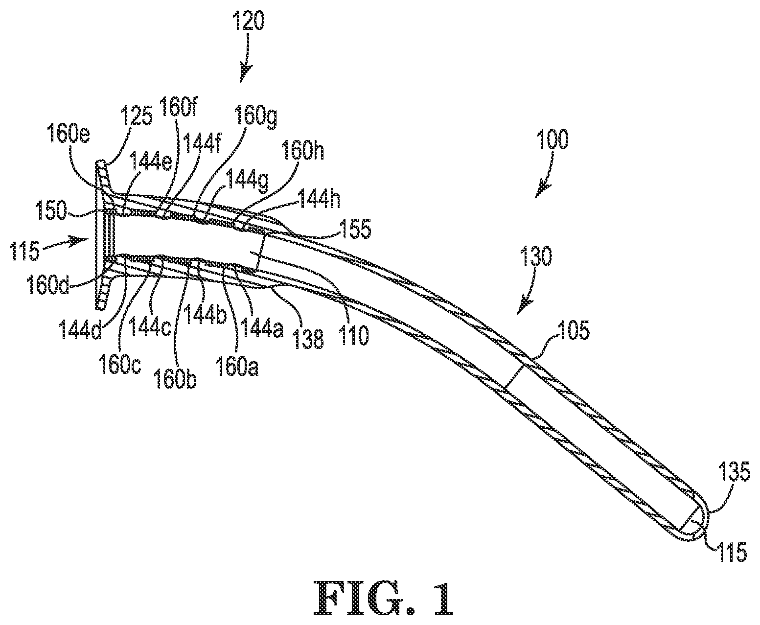 Patent US11793960 — Oral medical apparatus — Figure 1