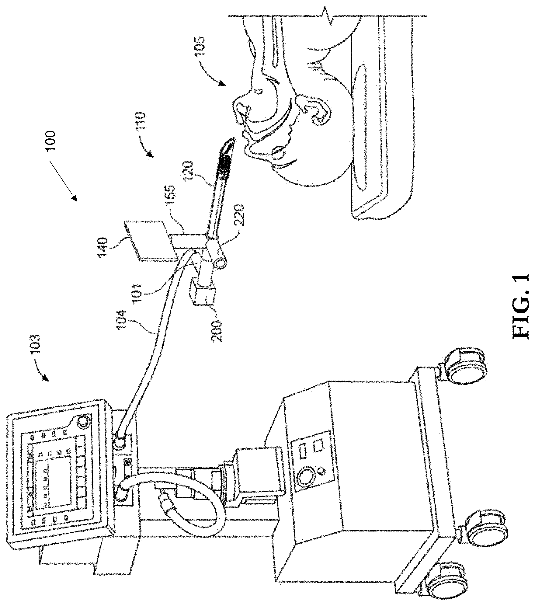 Patent US11793962 — Intubation system, method, and device — Figure 1